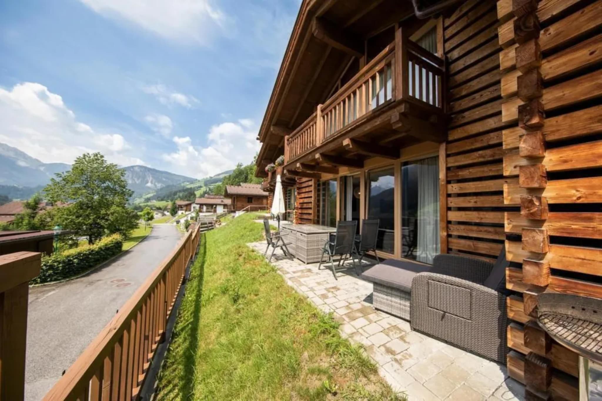 Schöneben Haus Arnika - Uitzicht zomer