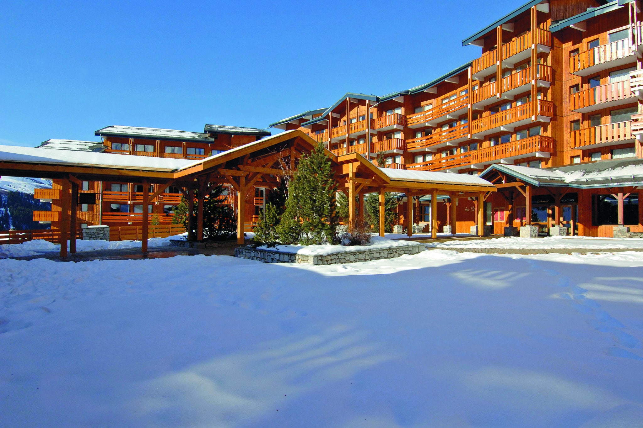 Appartements confortables dans une belle résidence, avec accès direct aux pistes de ski