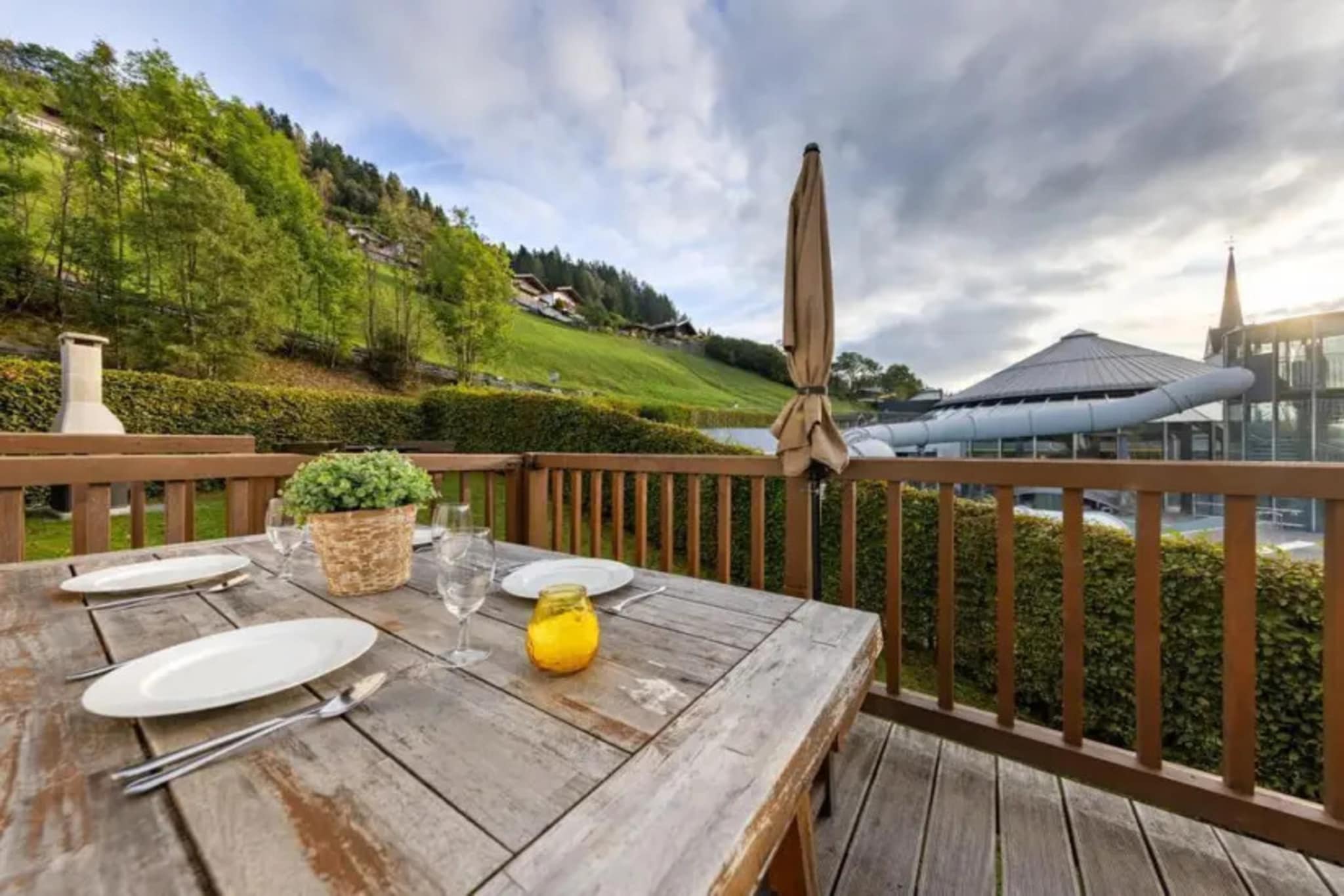 Schöneben Haus am Bad - Terrace balcony