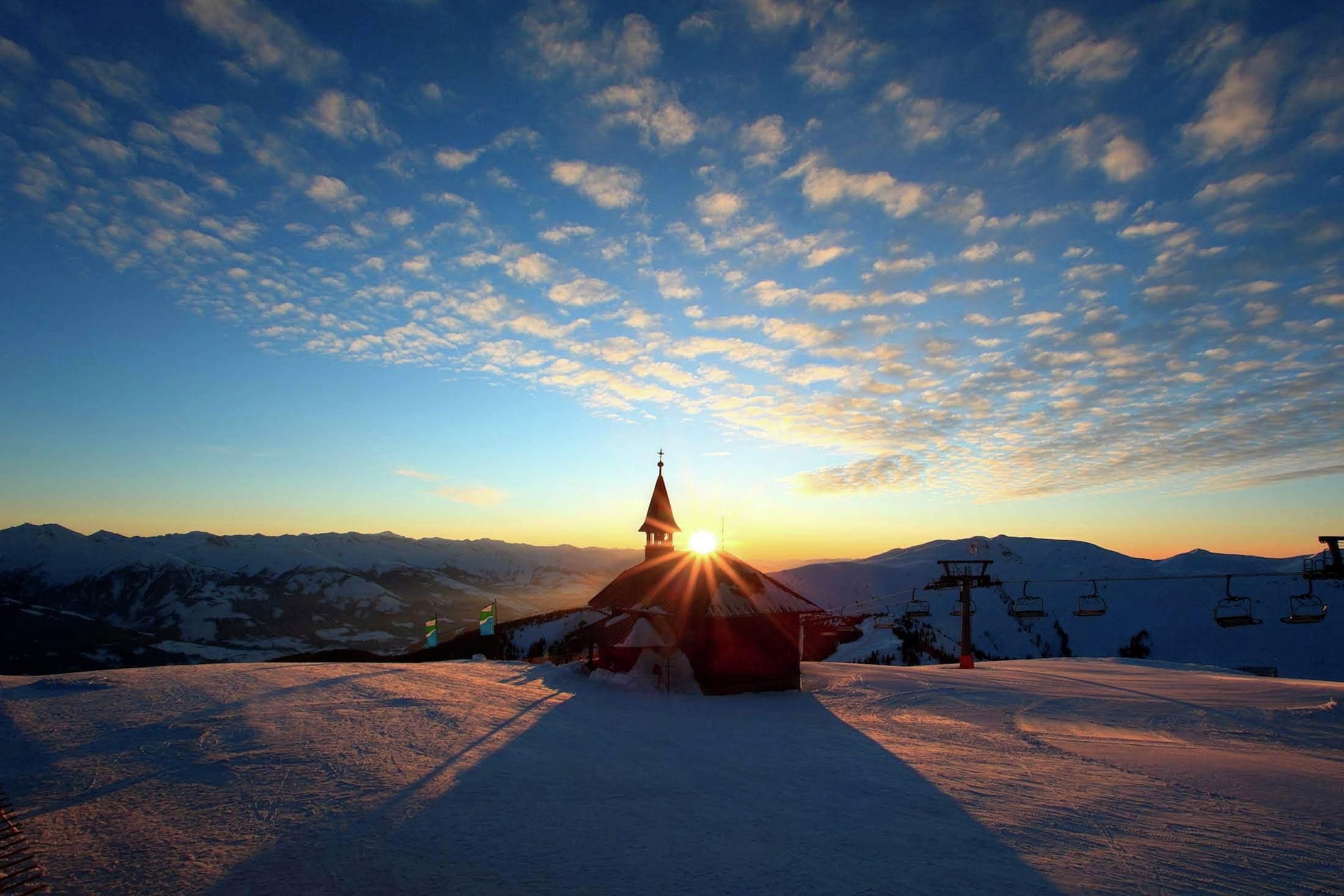 Chalet Kitzsteinhorn - Gebied winter 1km