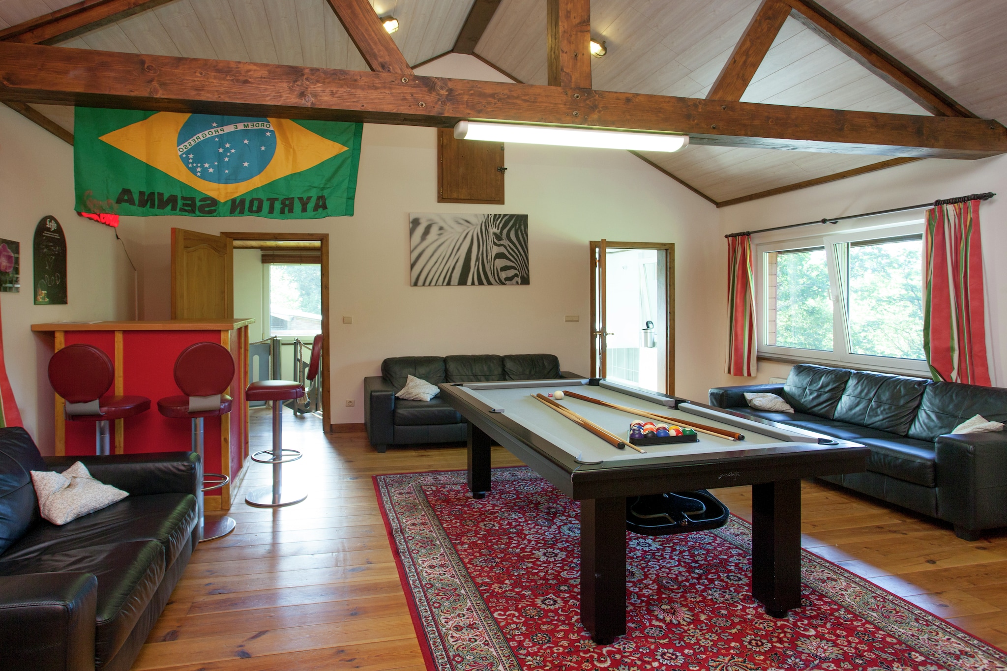 La Cabane de Jade-Recreatieruimte