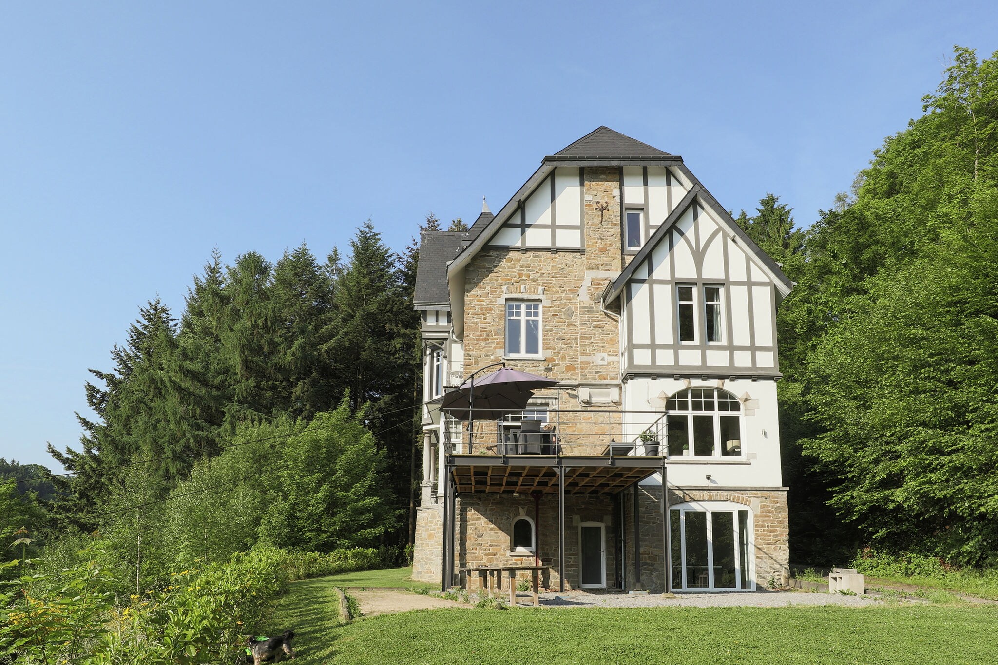 Villa auf dem Land in Trois Ponts Lüttich mit Garten