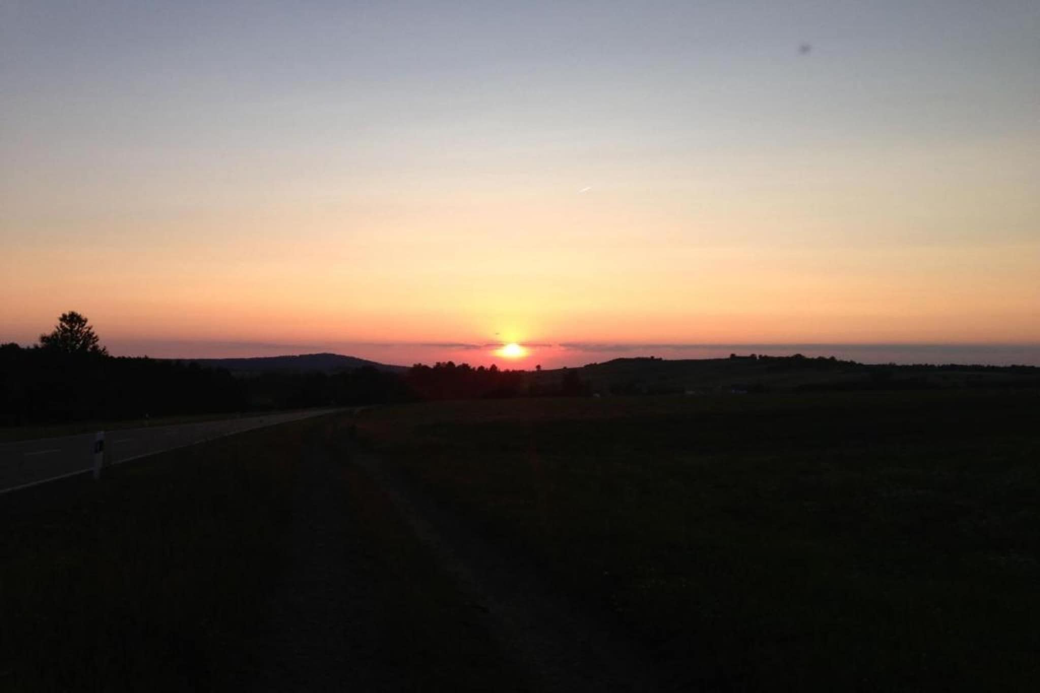 Morgensonne-Gebieden zomer 20km