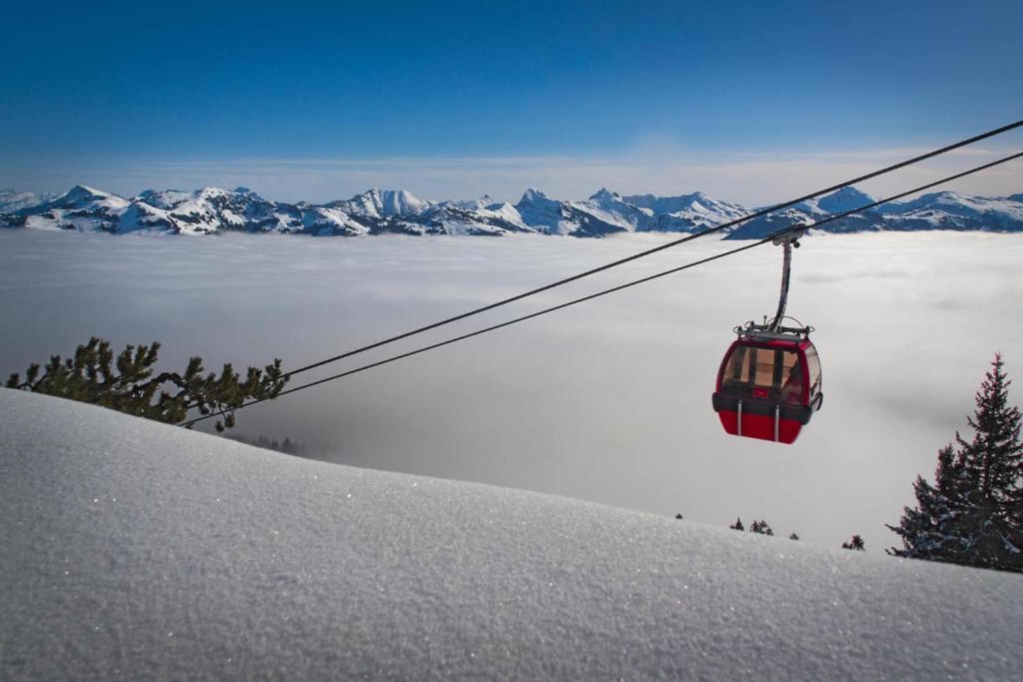 Spielbichl-Gebied winter 20km