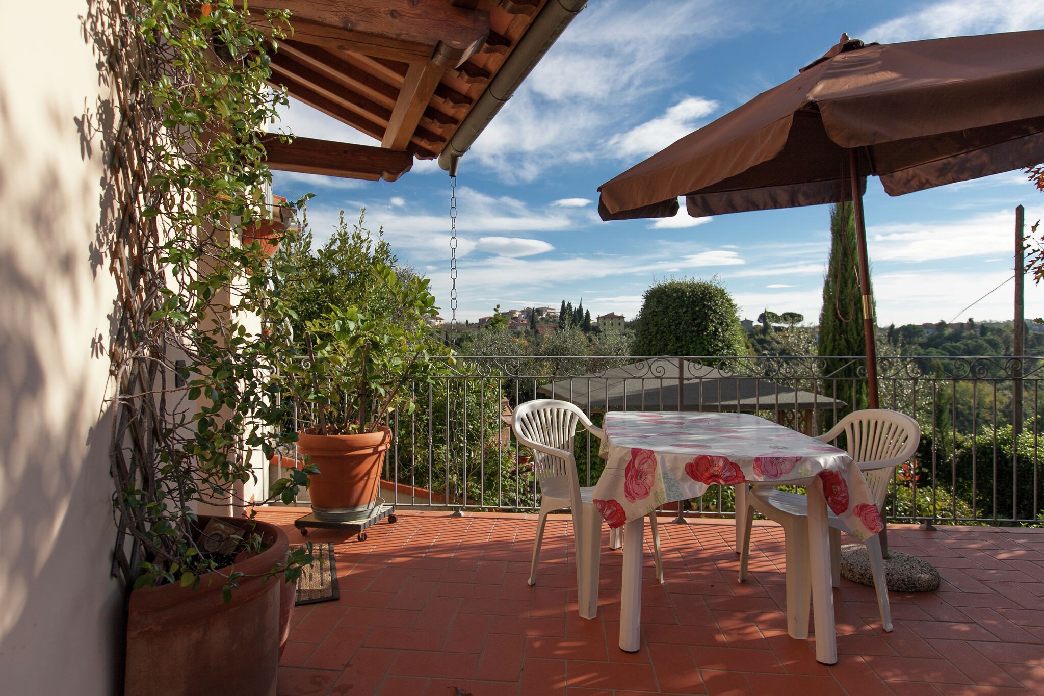 Comfortabel appartement in Toscane met tuin en jacuzzi