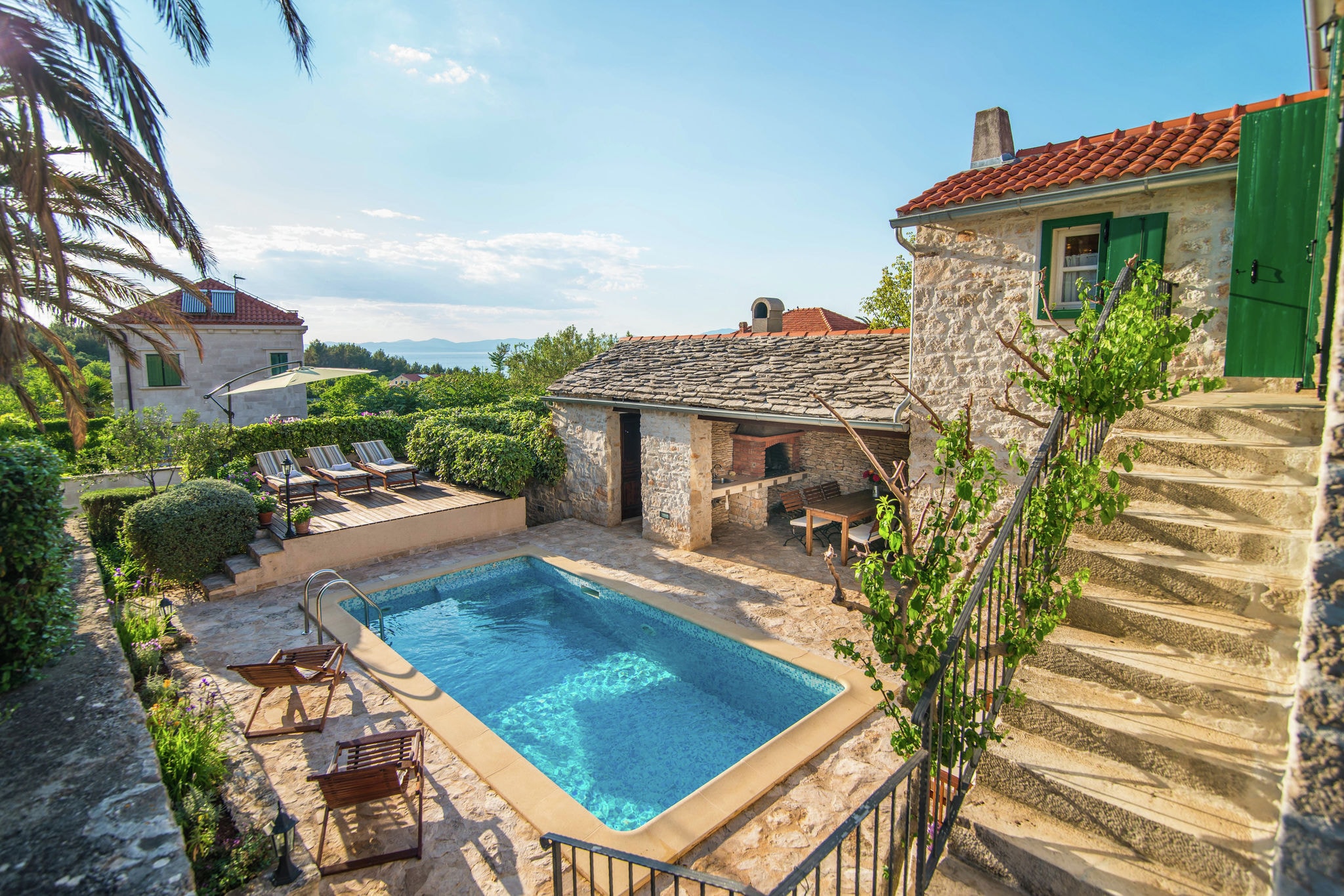 Exquisites Ferienhaus mit privatem Pool in Supetar