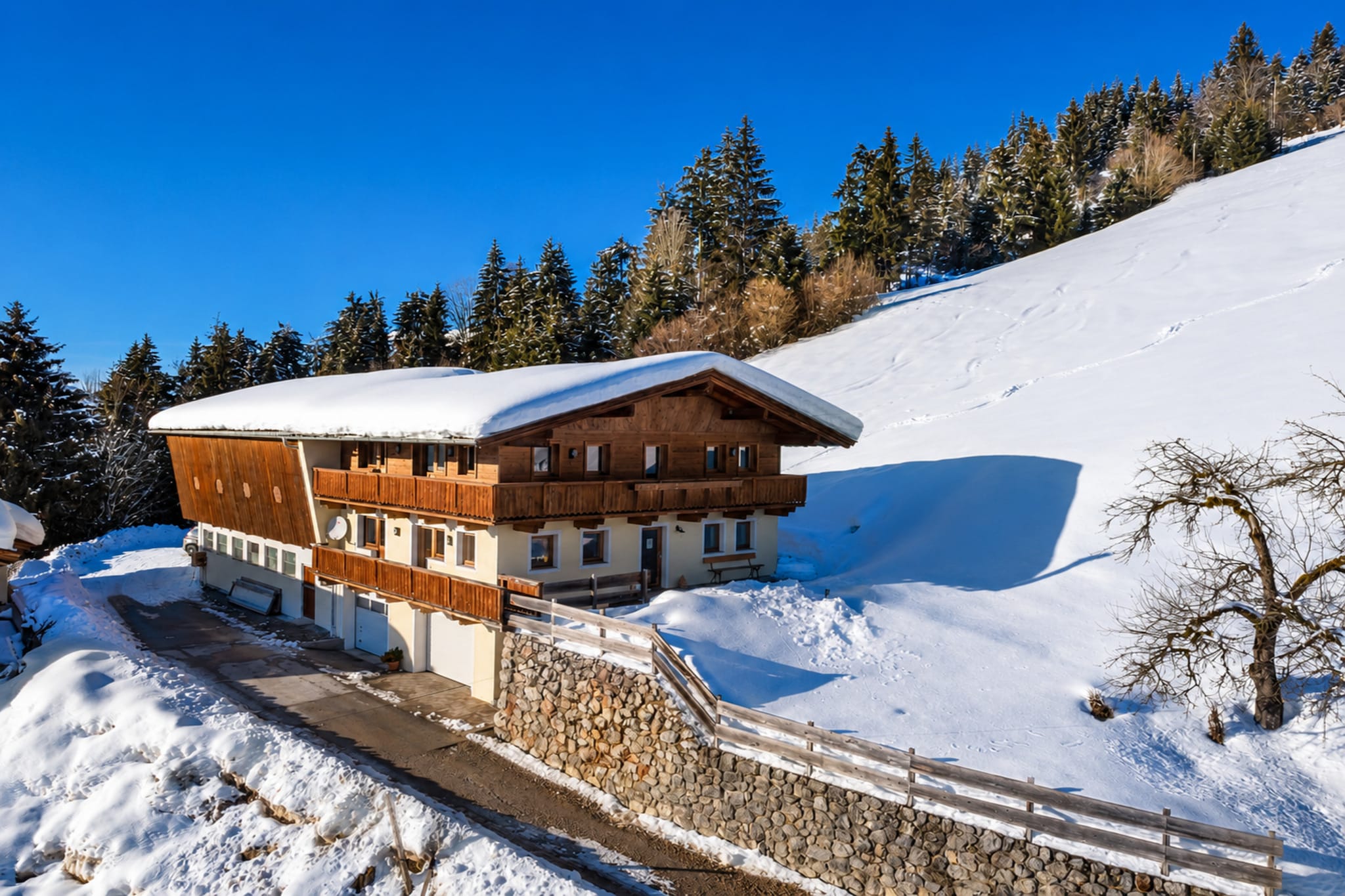 Chalet Hohe Salve - Exterieur winter