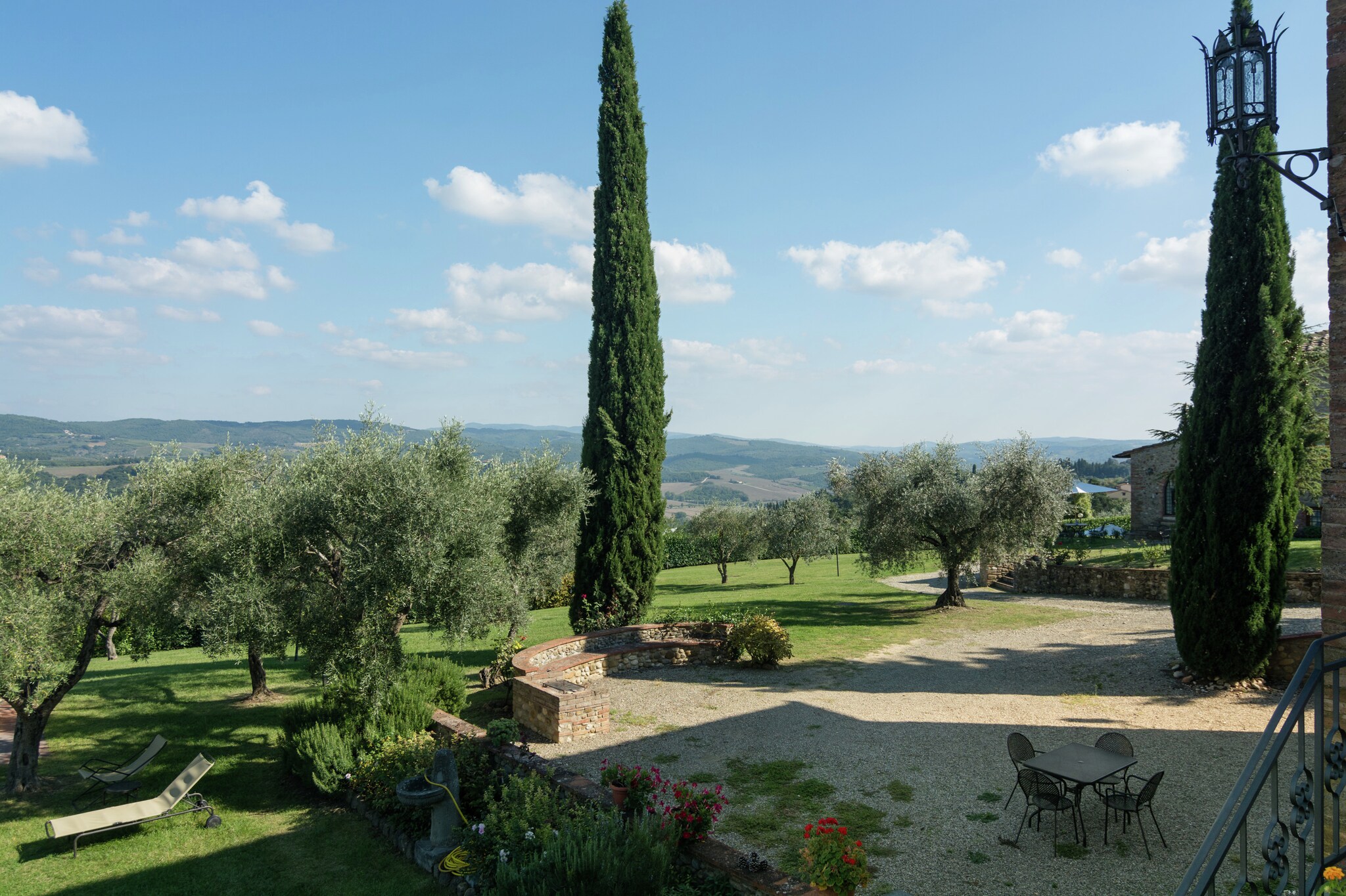Il Querceto Prima-Uitzicht zomer