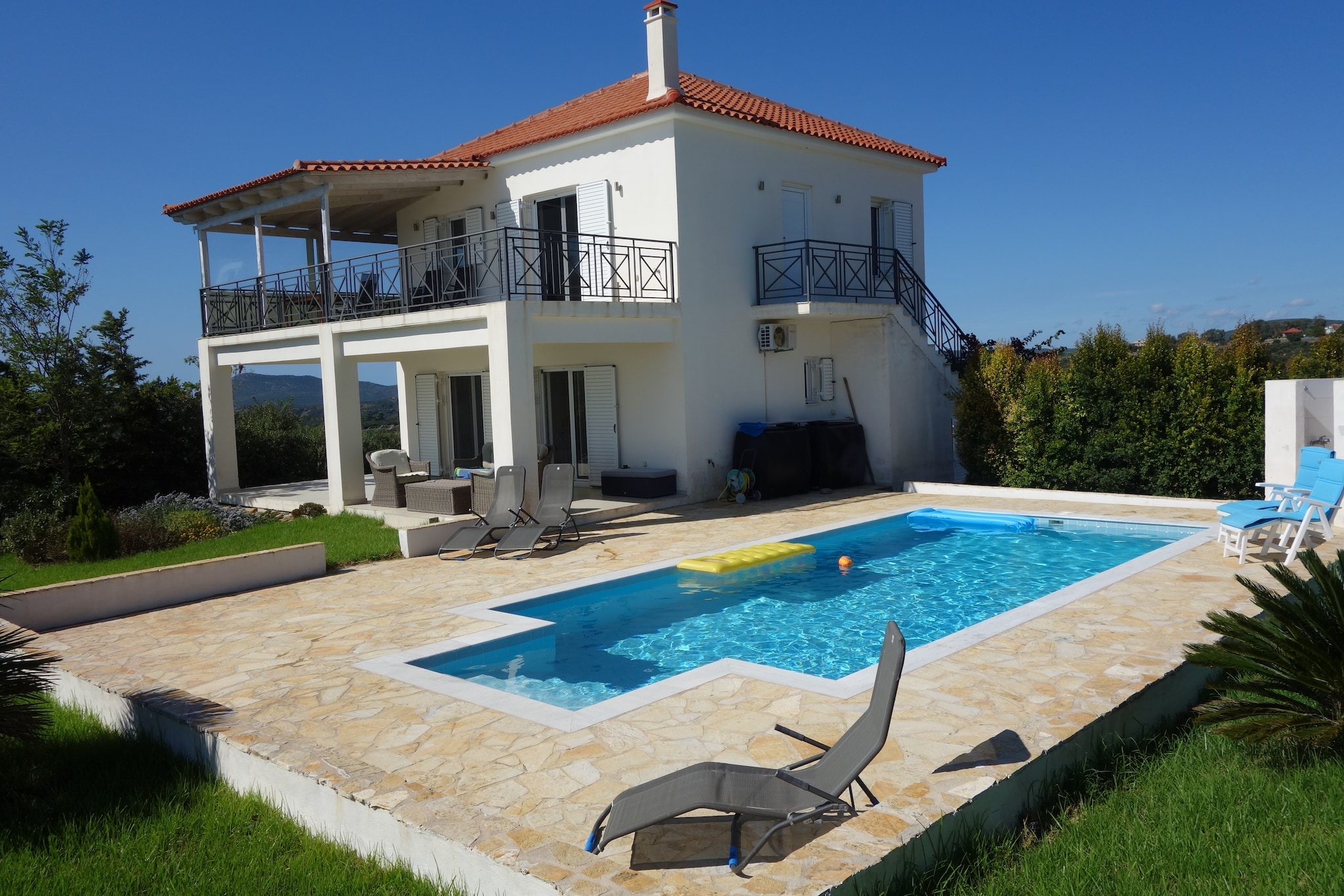 Elegant Villa in Evangelismos with Pool