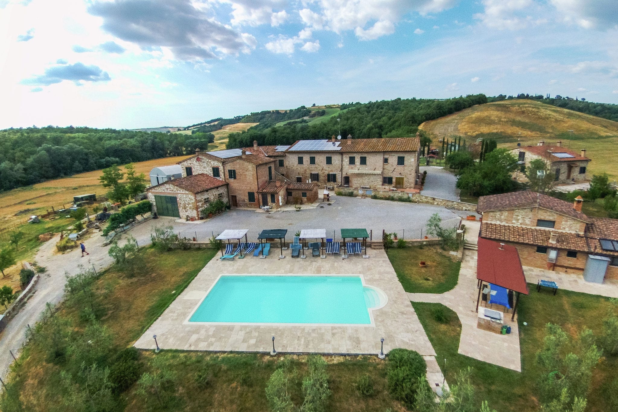 Wunderschönes Ferienhaus in Asciano mit Schwimmbad