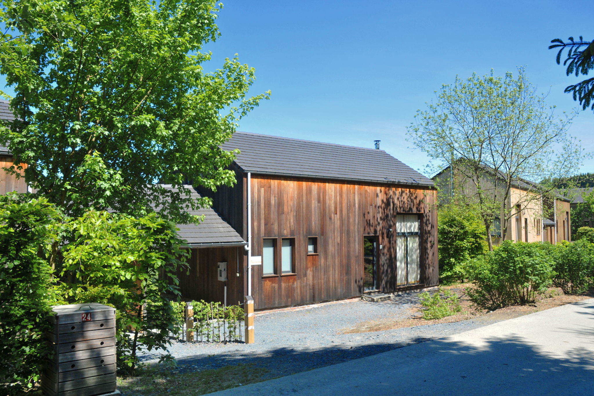 Modern huis in de Ardennen in een natuurrijke omgeving