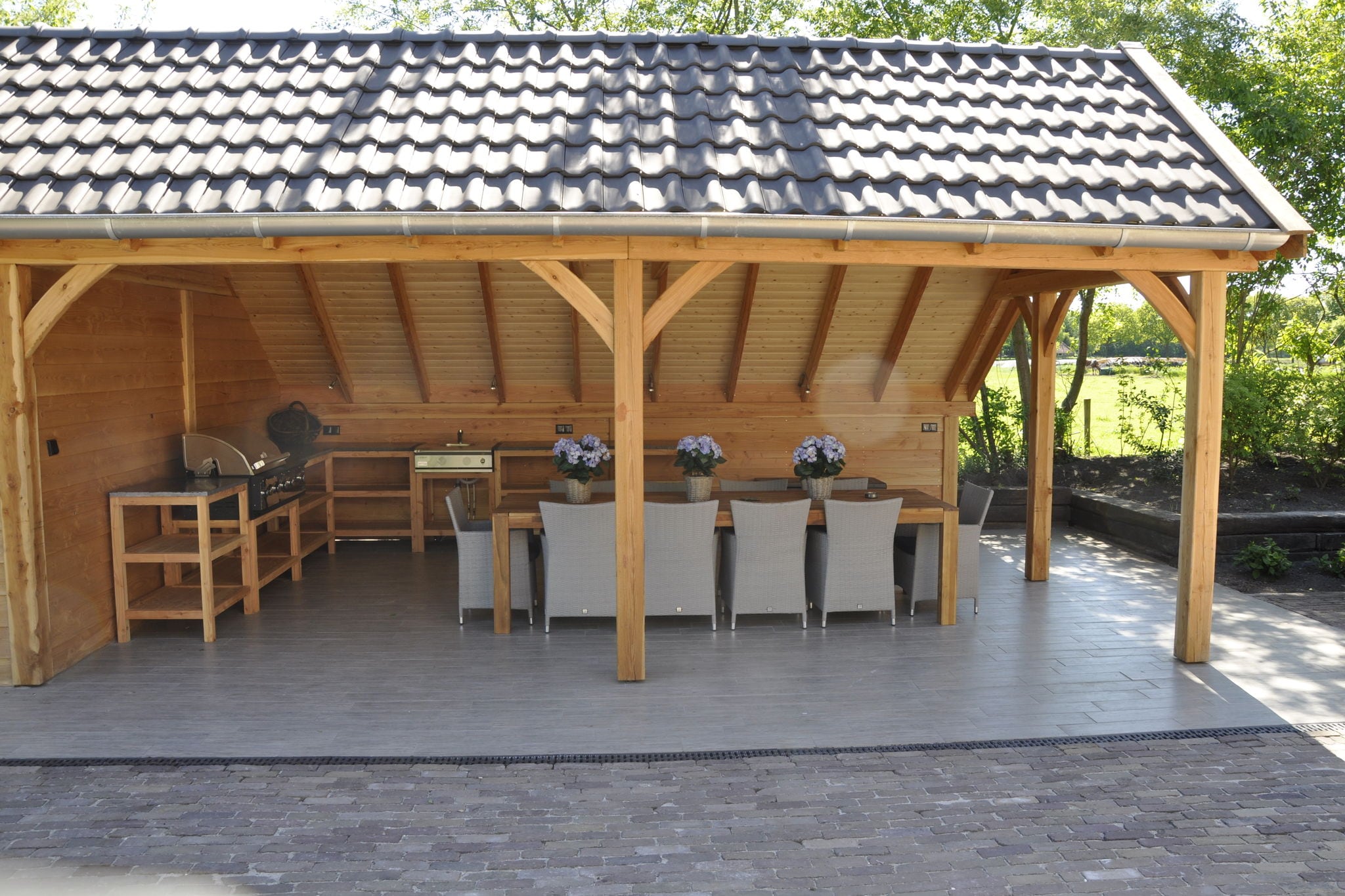 Eine geräumige Villa in Nijensleek mit Sauna