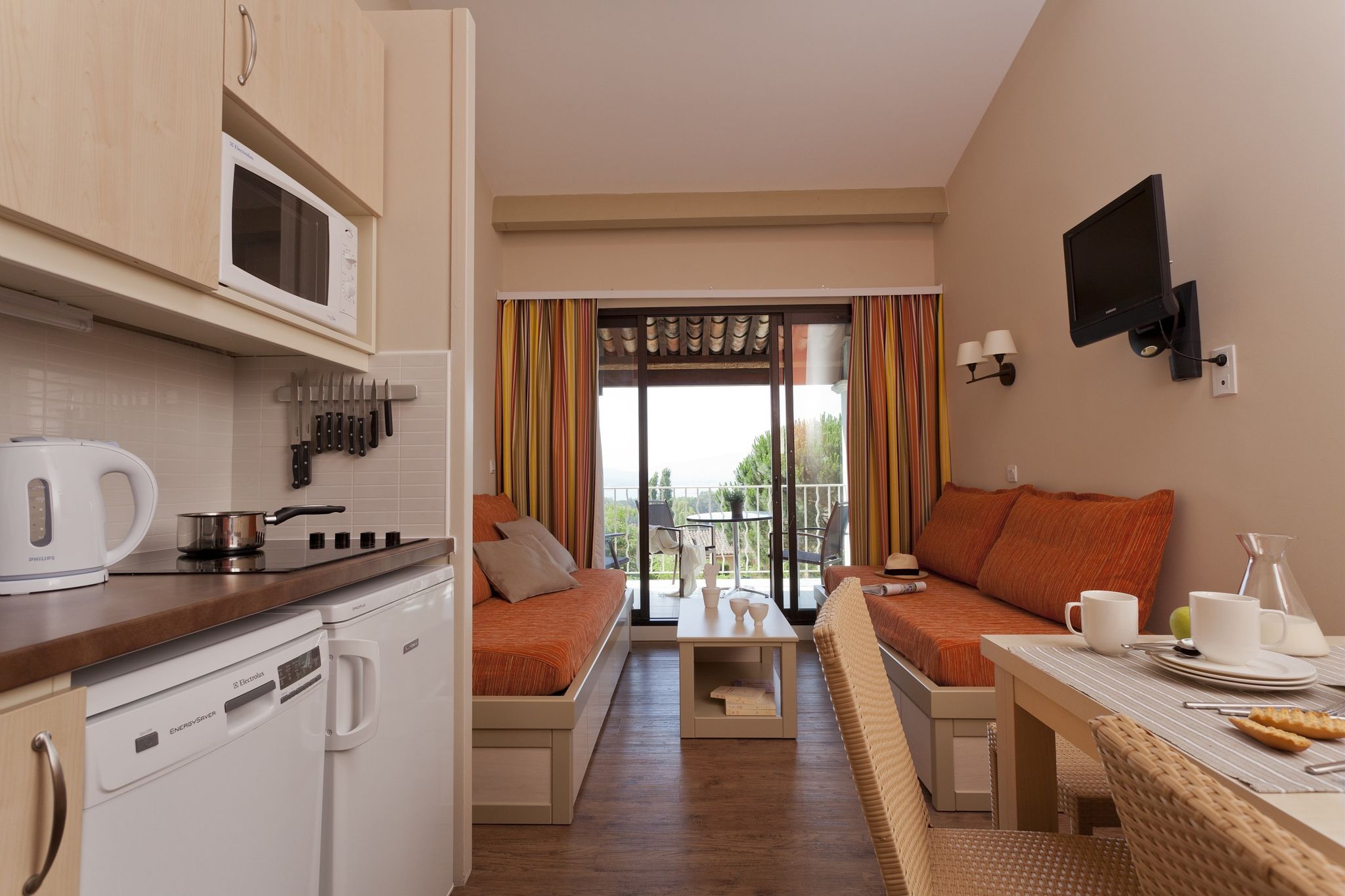 Provençaals appartement bij de mooie baai van Saint-Tropez