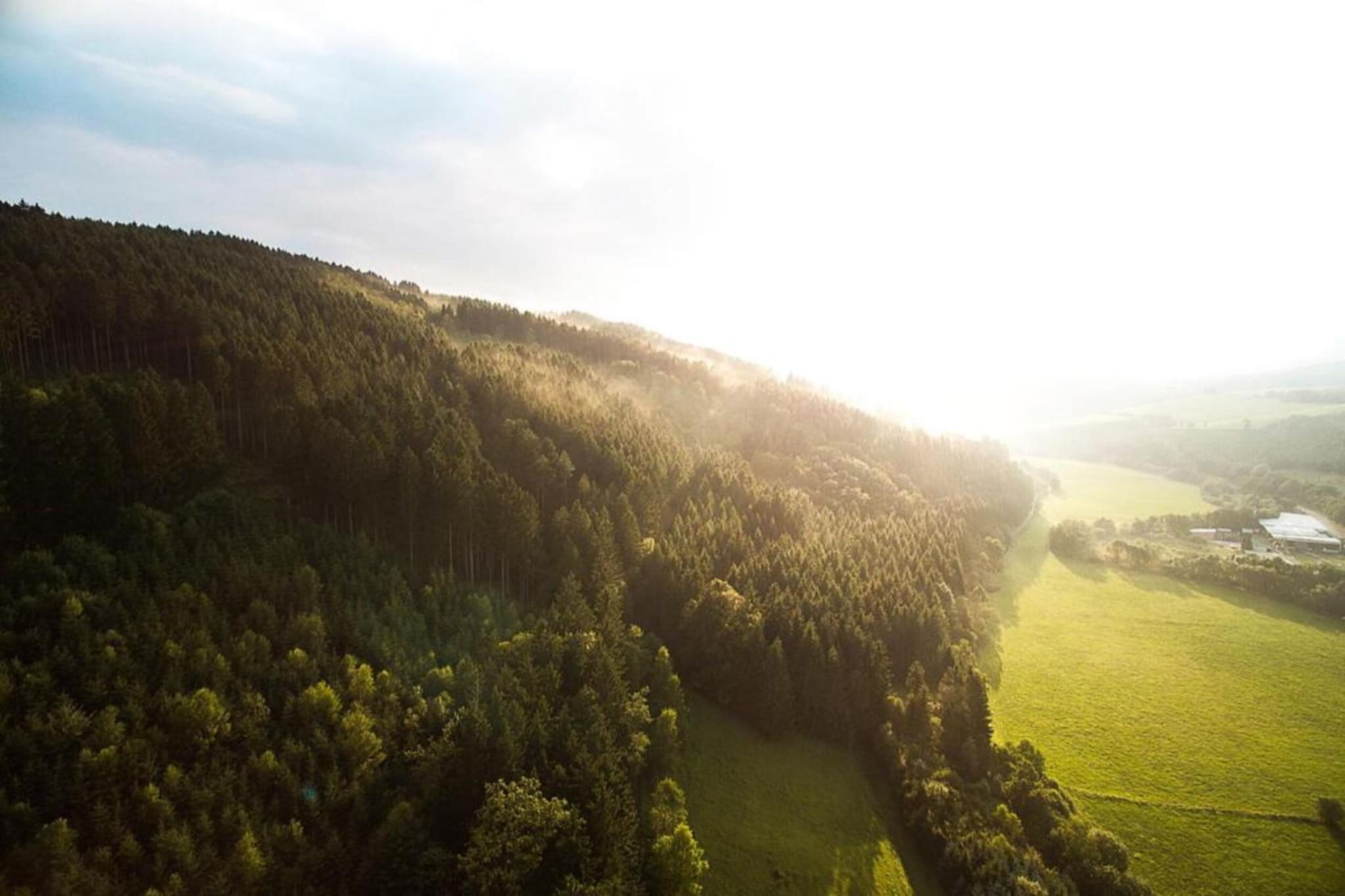 Am Sternberg-Gebieden zomer 20km