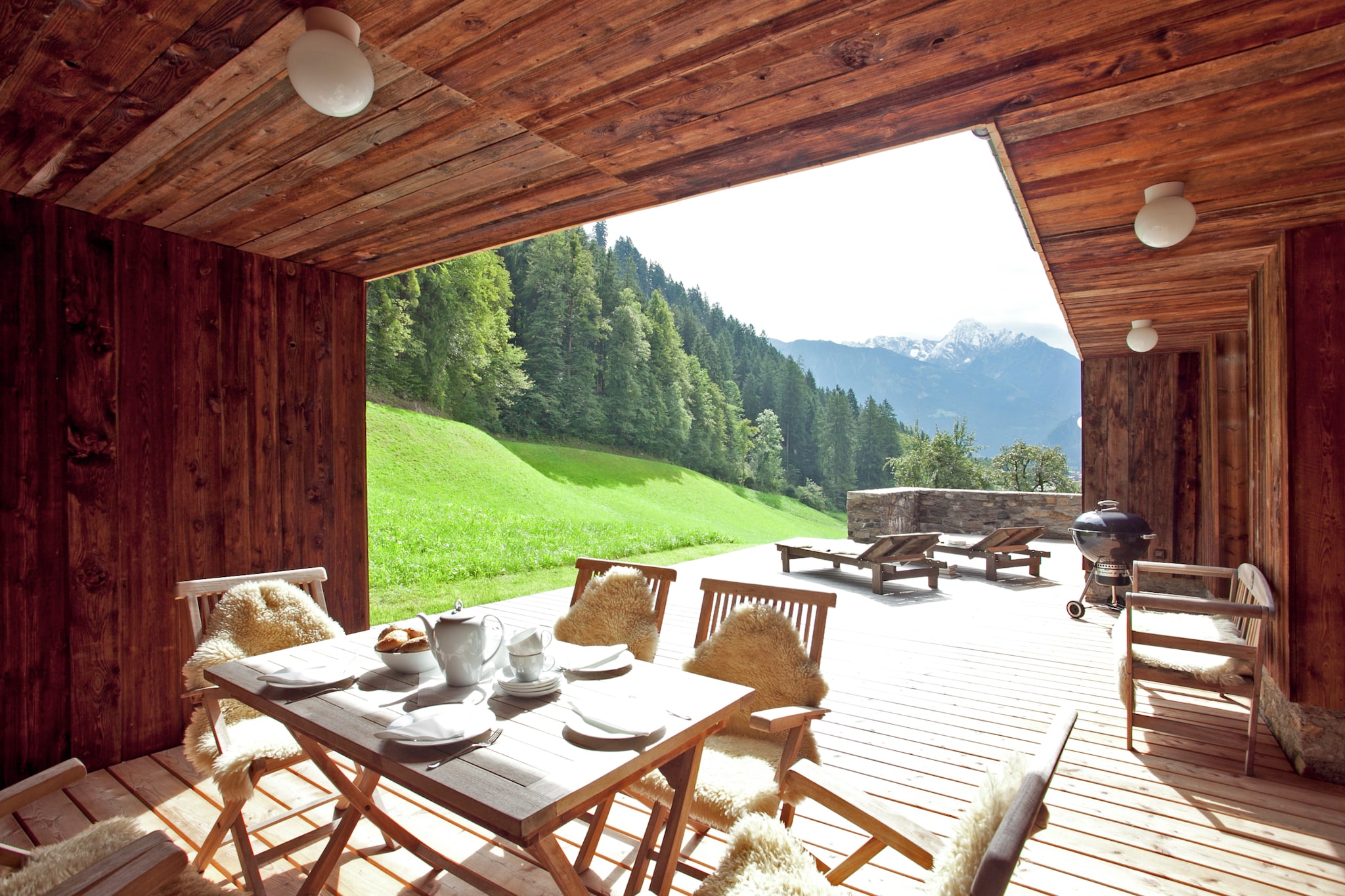 Waidachhaus - 10 Personen-Terrassenbalkon