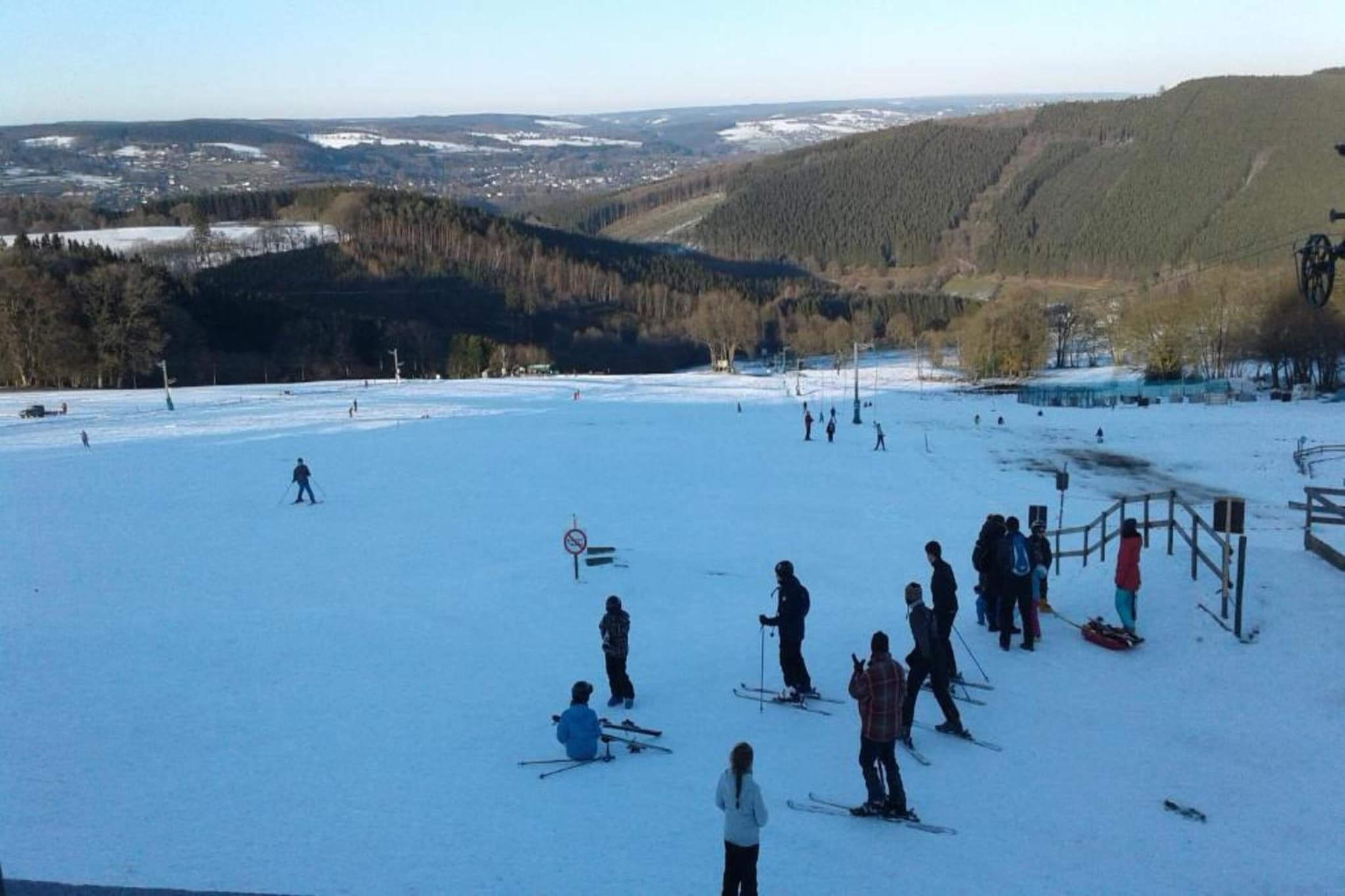 A la lisière de la forêt-Gebied winter 20km