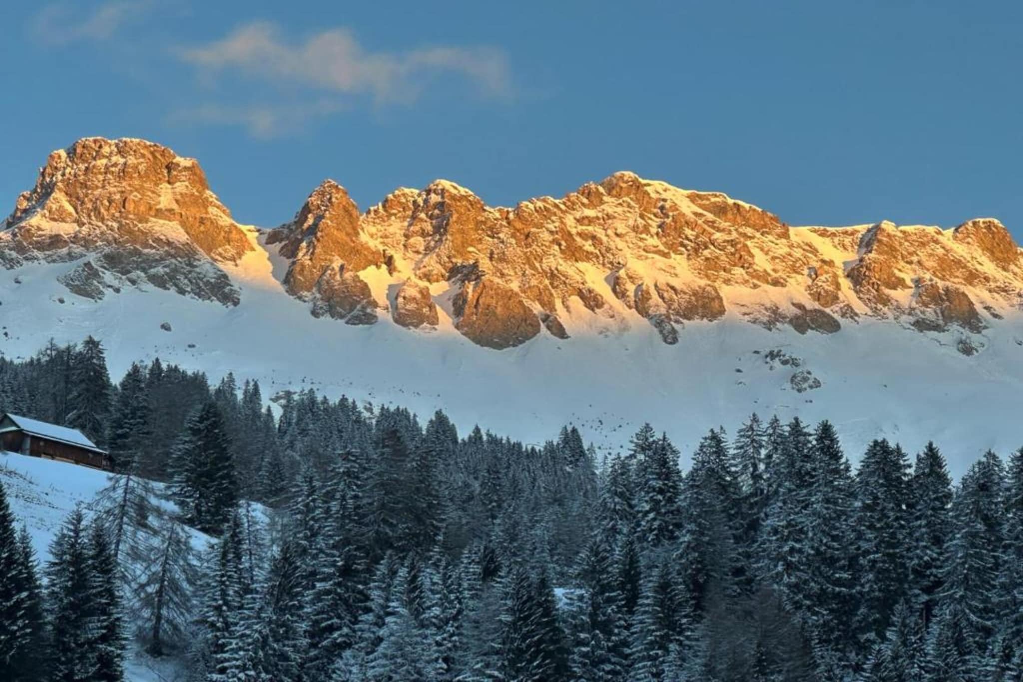 Sonnegg-Gebiet Winter 5 km