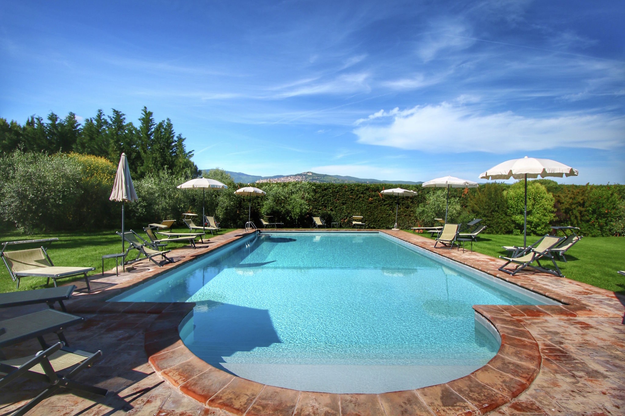 Wunderschönes Bauernhaus in Cortona mit Swimmingpool