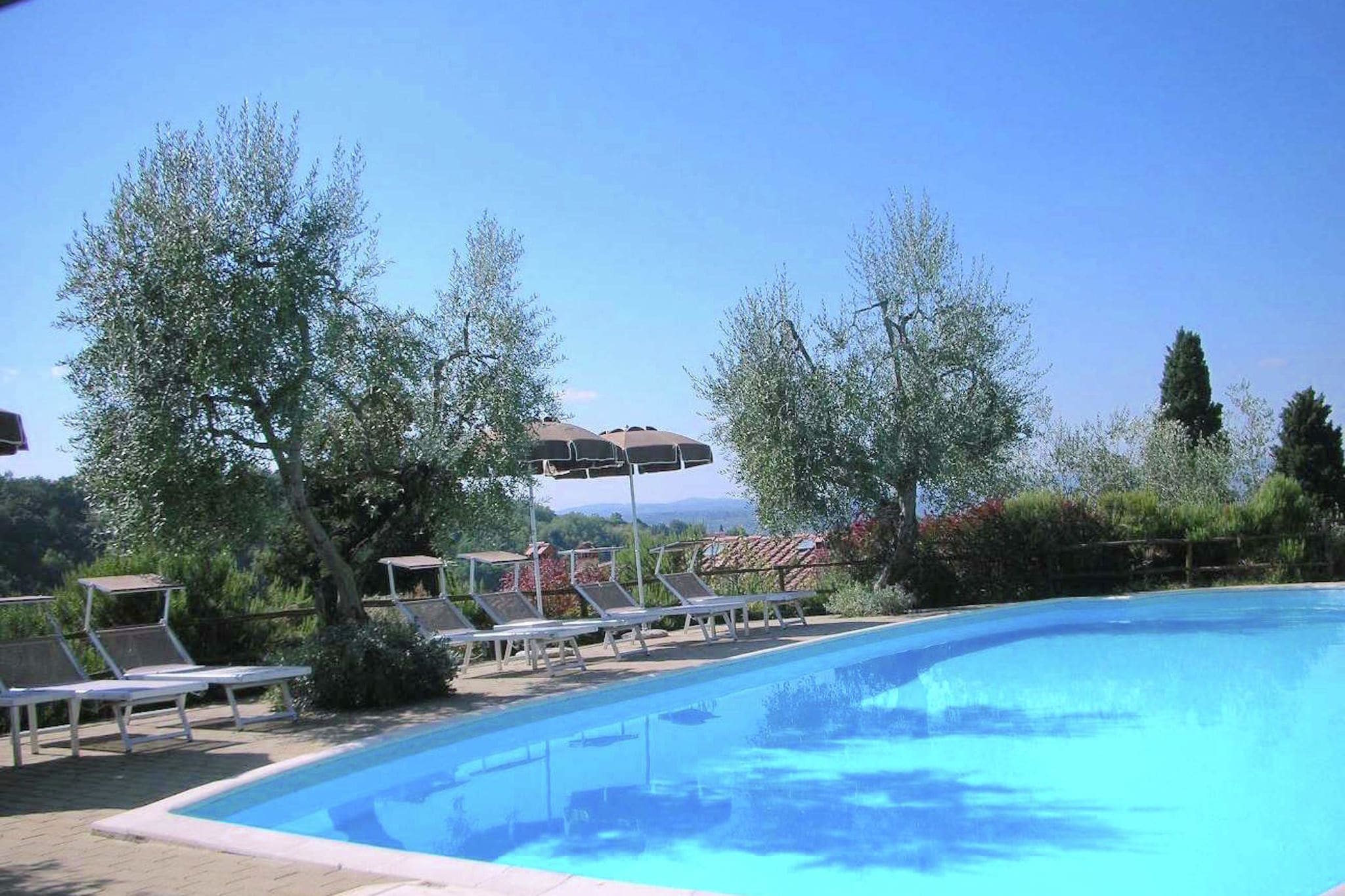 Enjoy the Tuscan landscape in a farmhouse with pool and wifi

