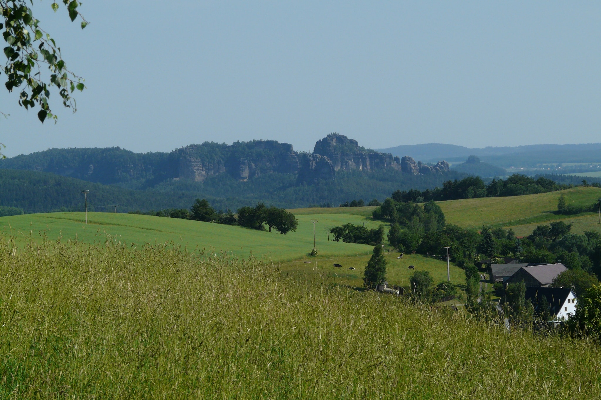 Hohnstein-Gebiete Sommer 5 km
