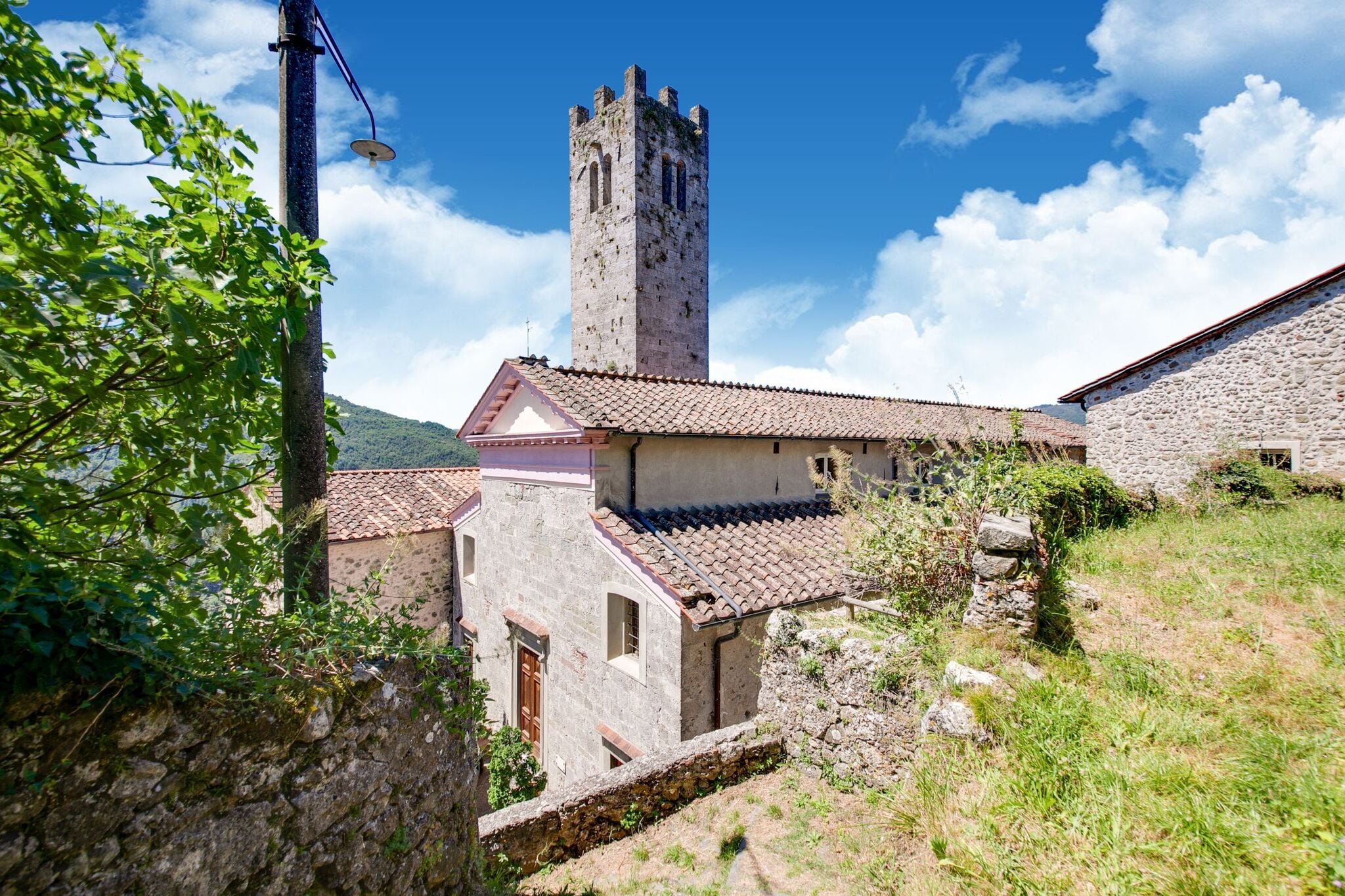 Schönes Bauernhaus in Bagni di Lucca mit eigener Terrasse
