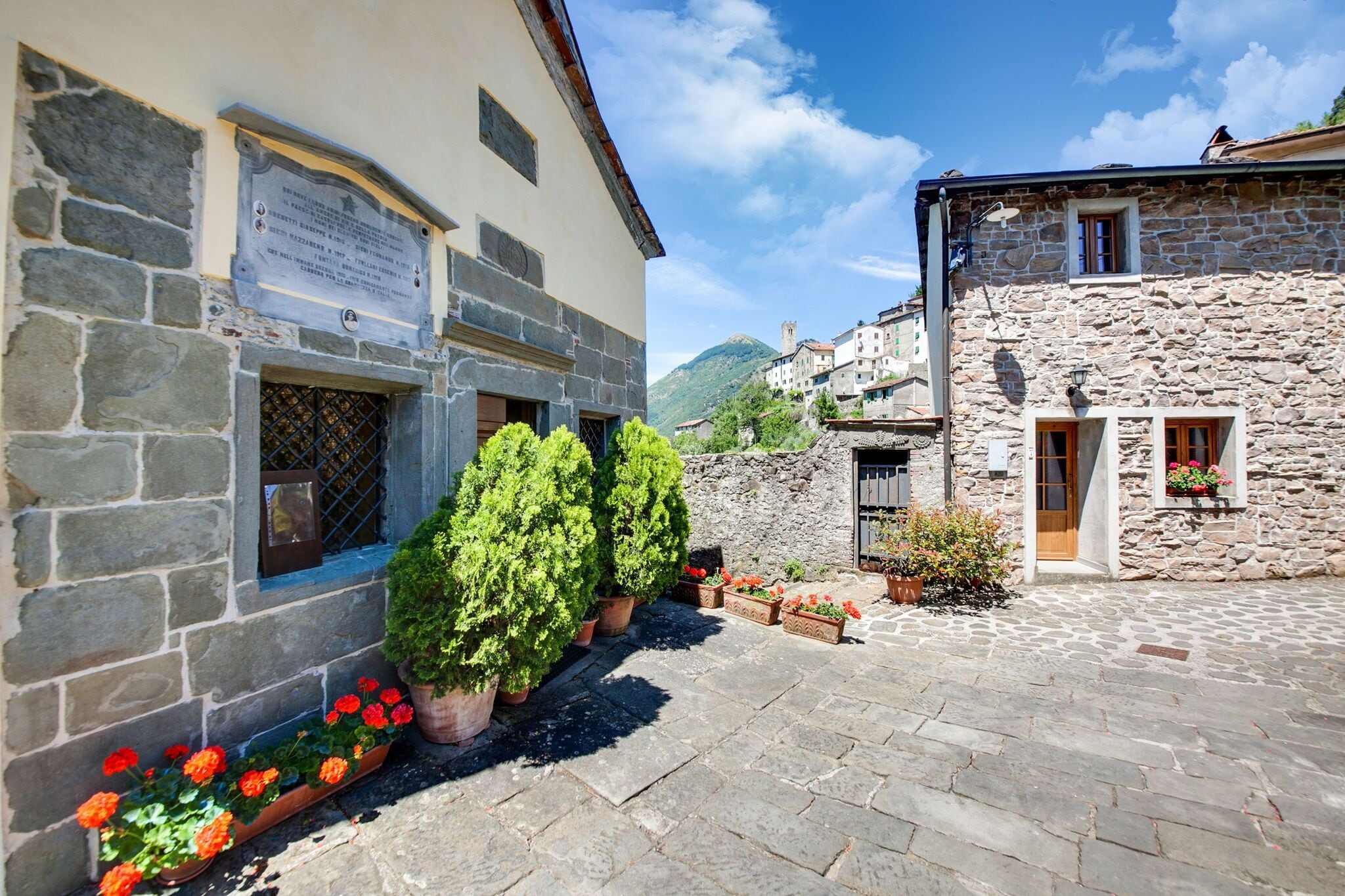 Schönes Bauernhaus in Bagni di Lucca mit eigener Terrasse
