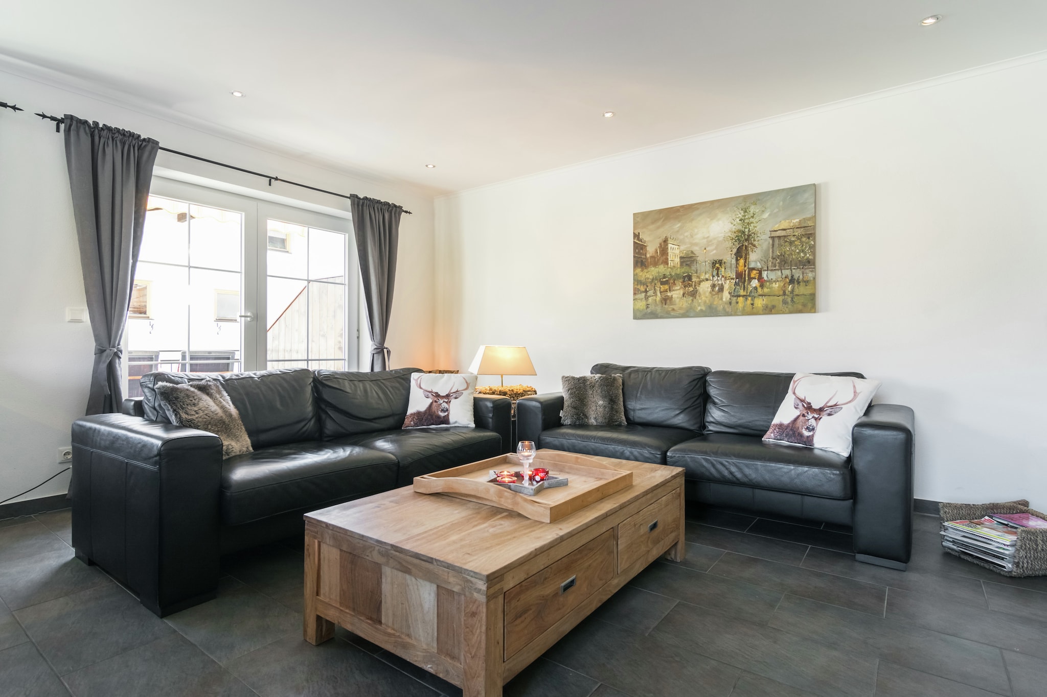 This lavish holiday home in Brixen im Thale is ideal for a family or a group. Resting near the Skiwelt WilderKaiser-Brixental ski area, it can accommodate 11 guests and has 5 bedrooms. It has a private roofed terrace for you to enjoy and relax during the holiday.



During winter, you can enjoy skiing or snowboarding on more than 200 km of well-maintained slopes in Skiwelt WilderKaiser-Brixental. The town centre and local grocery store are 100 m from the home. For a scrumptous meal, the nearest restaurant is 300 m away. Enjoy the nightlife at the pub just 500 m away. 



The cozy living room invites you to sit together for most of the time. A balcony is in place to linger with a glass of wine and cherish the far-reaching views. 3 Parking slots and carport are available. Floor heating and landing are provided for your convenience. This home offers a high chair and childrens bed for the little ones.

 

The guest can check in between 3-6 PM and checkout between 8-10 AM.