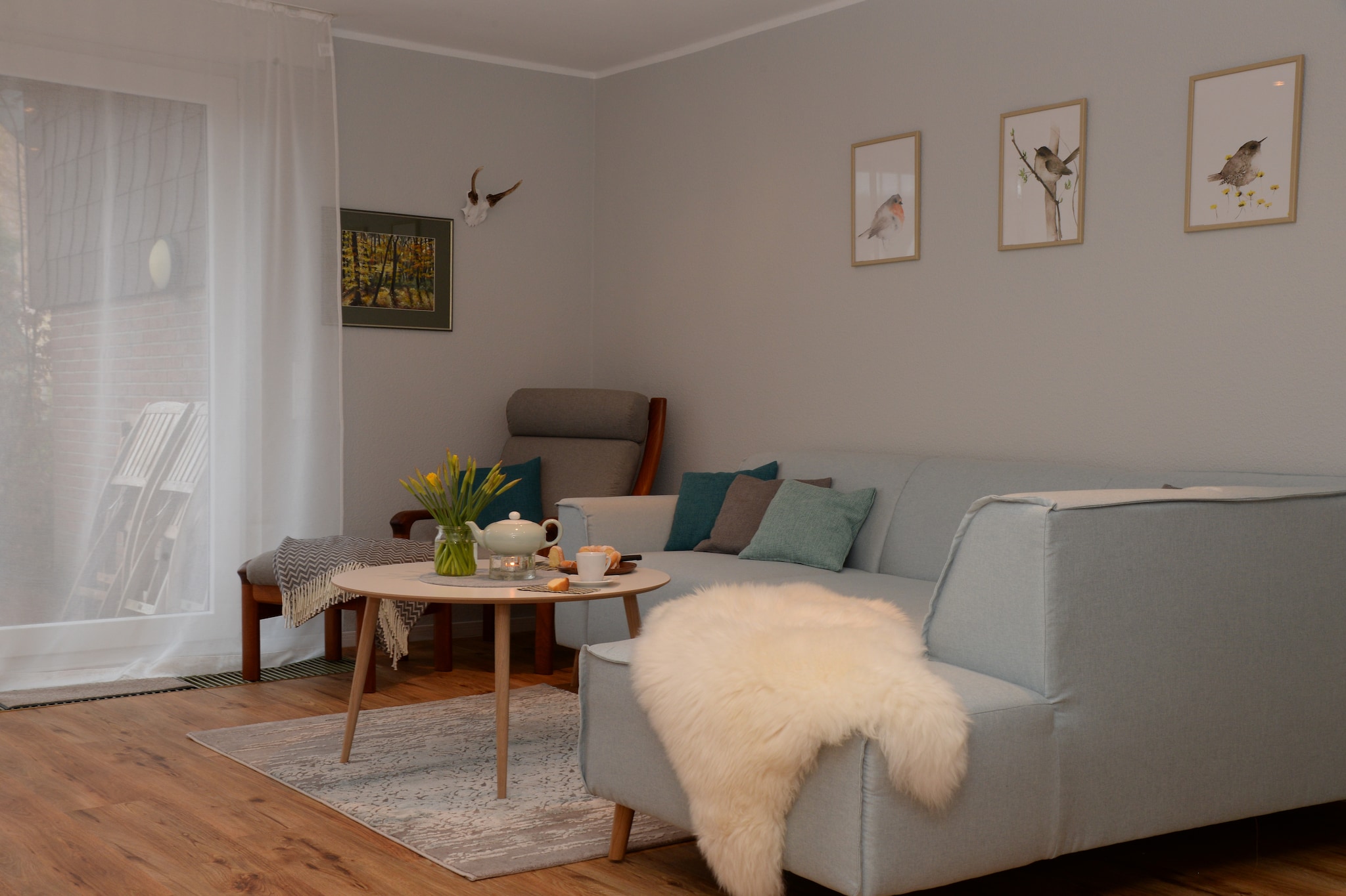 Set in the peaceful village of Merlsheim, this modern 2-bedroom apartment offers a rejuvenating escape for families or active holidaymakers. Just 500 m from the town center and surrounded by nature, itâ€™s ideal for those seeking both relaxation and adventure. The apartment features a private terrace, a large garden perfect for barbecue evenings, and a sauna for unwinding after a day outdoors.

Inside, guests enjoy central heating, insect screens, and thoughtful amenities like a cot, high chair, toys, and party games, making it especially welcoming for families with children. The forest is just 500 m away, and horse riding is available 6 km from the property. A scenic lake (15 km) offers opportunities for swimming and watersports.

Explore local restaurants, stroll through the countryside, or take day trips to nearby attractions. Public transport is just 300 m away, and the train station is 9 km for easy access. Whether you're relaxing in the garden or exploring the region, this apartment blends comfort, nature, and family-friendly charm.