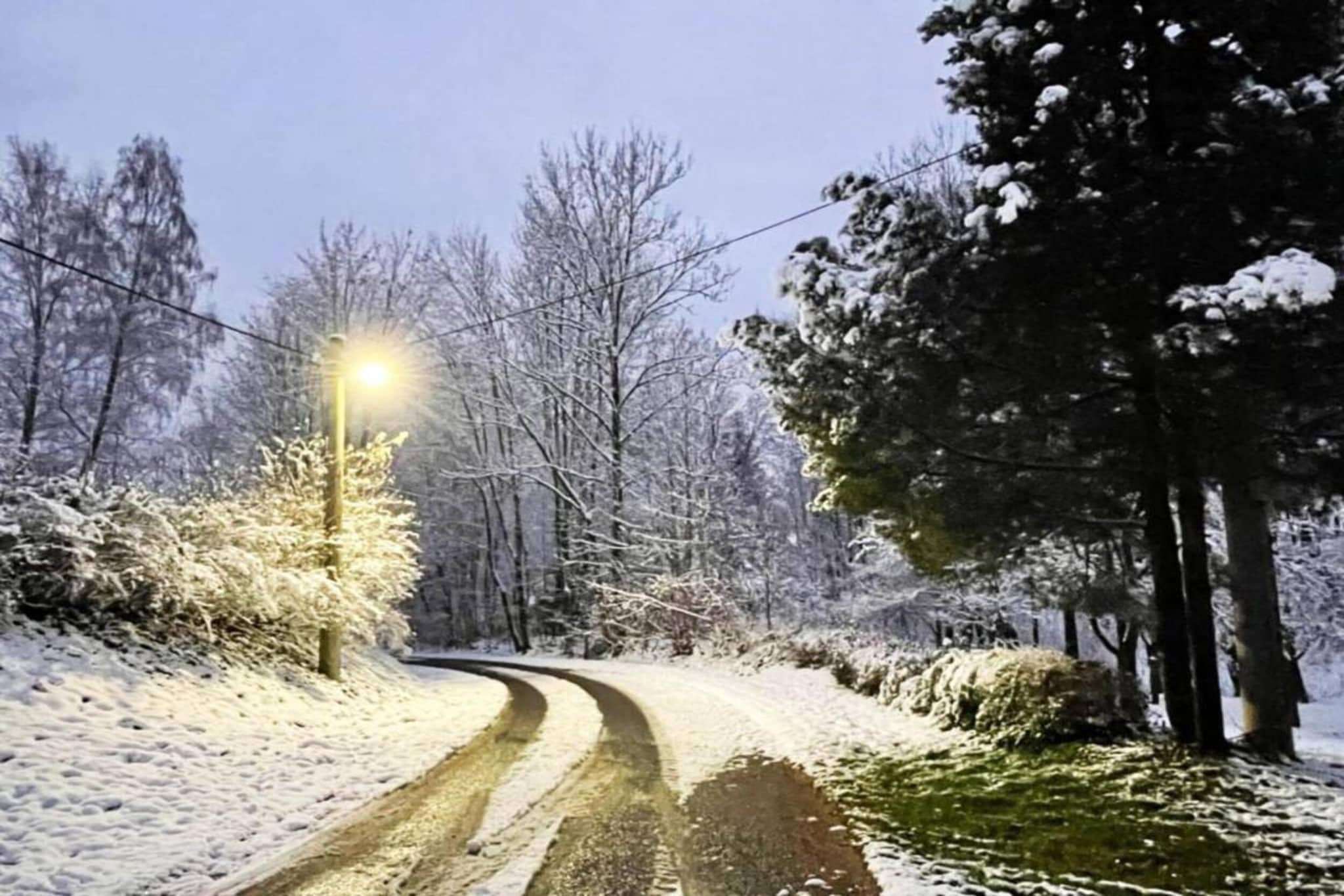 Huis Javornik-Gebied winter 20km