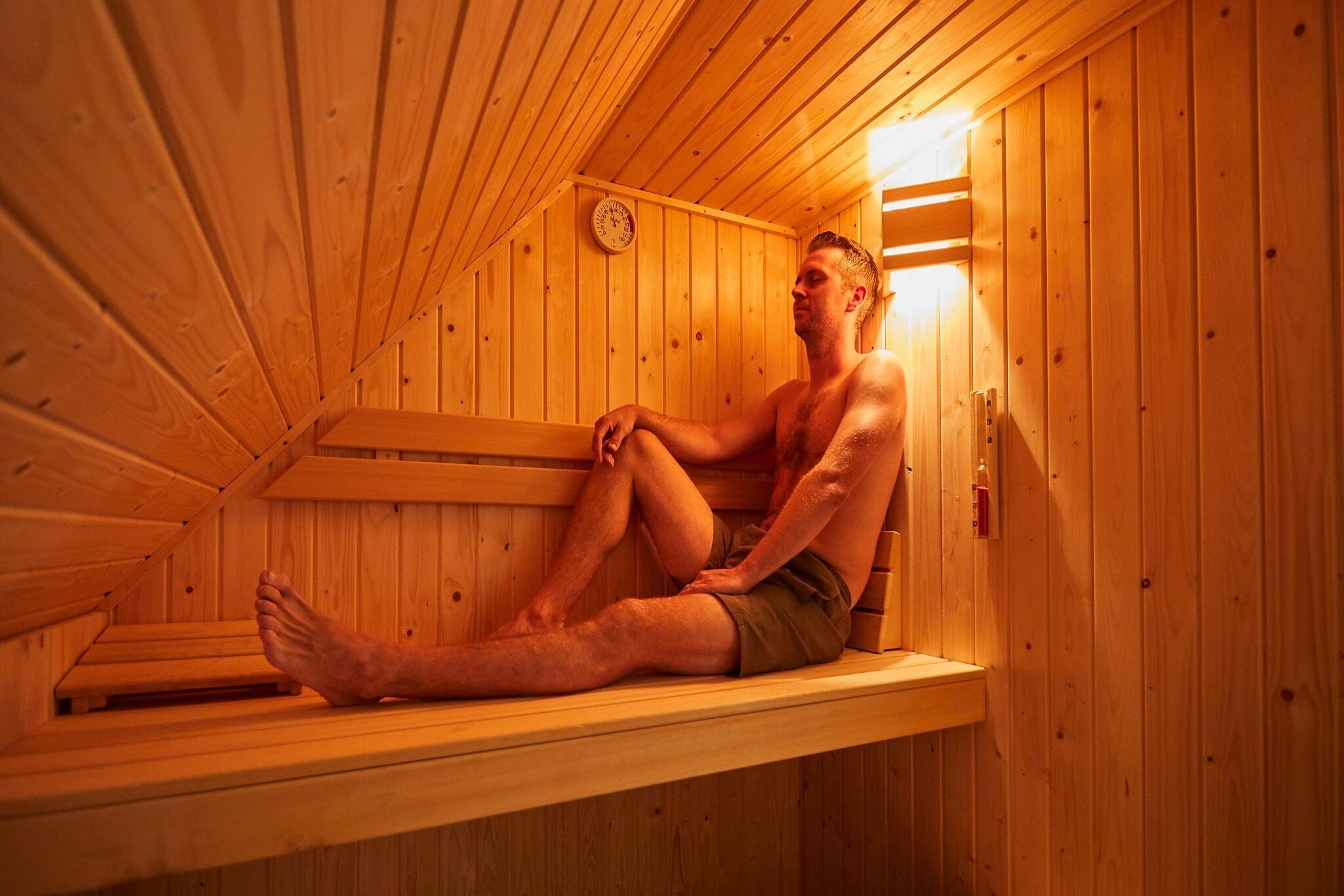 Child-friendly villa with a sauna in Limburg