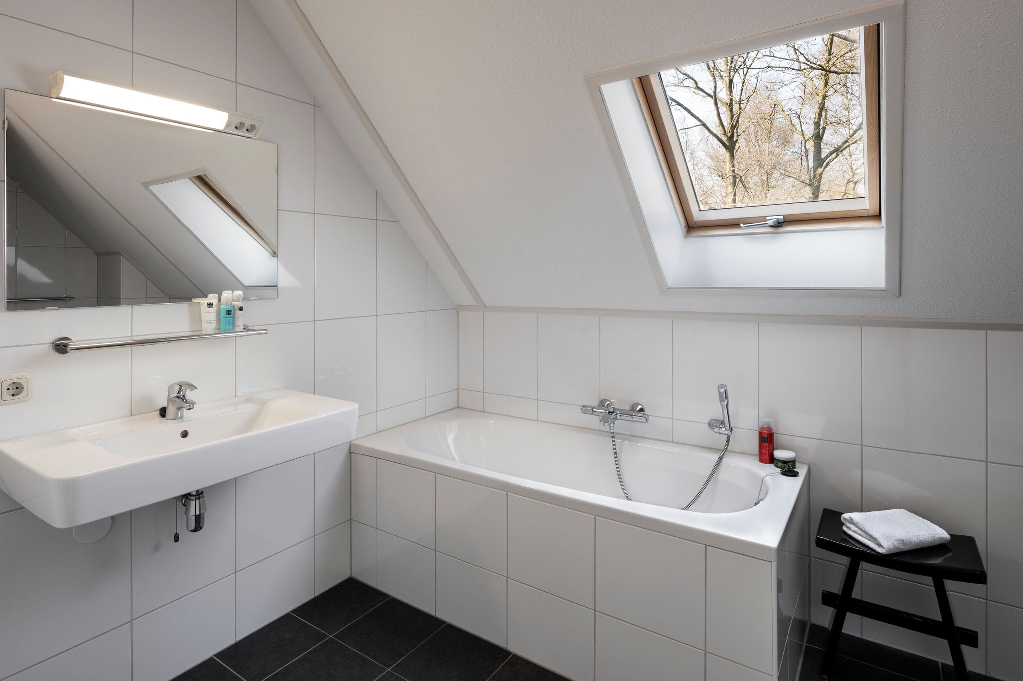 Rietgedekte villa met twee badkamers, op 8 km. van Hoogeveen