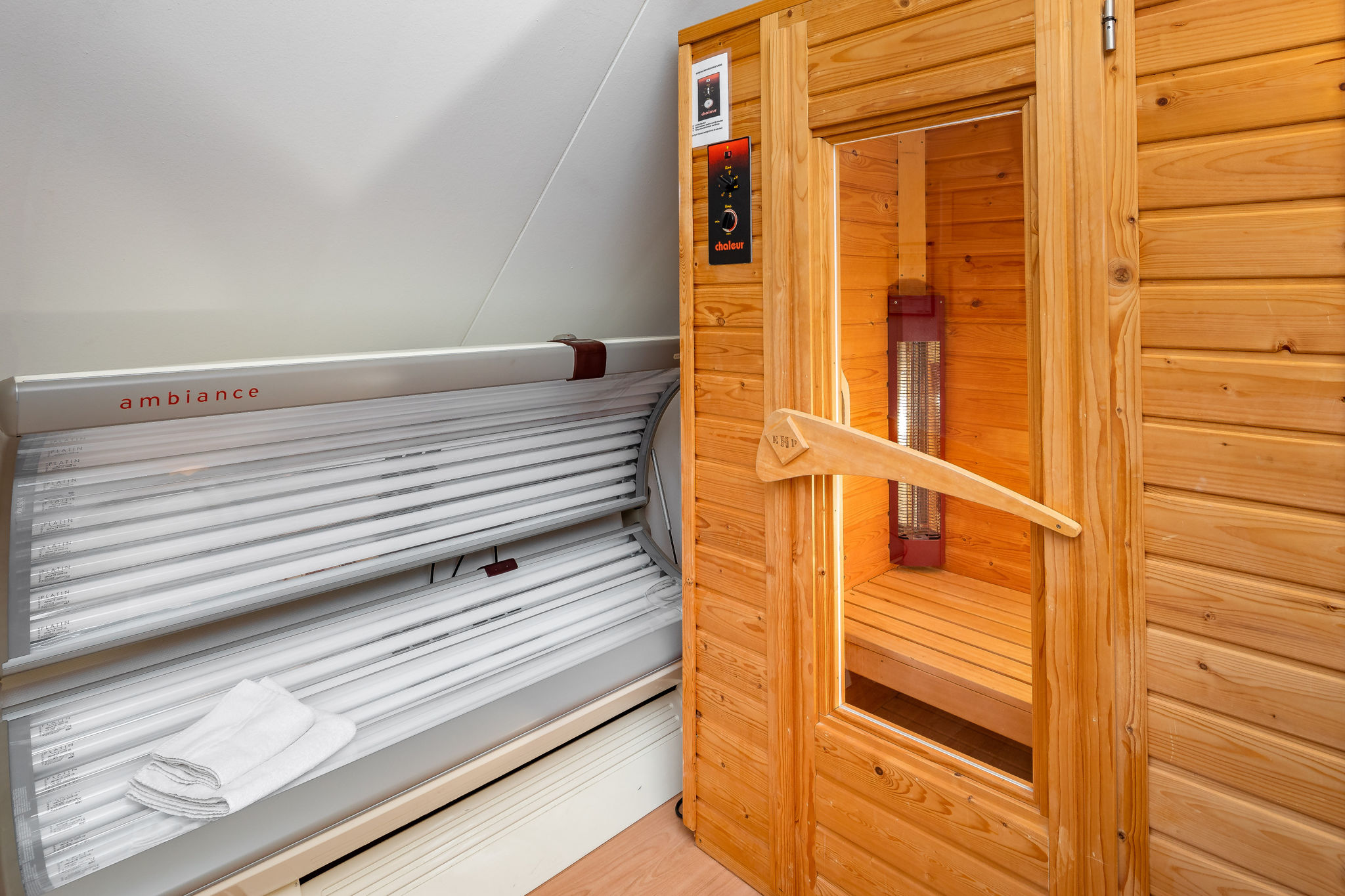 Comfortabel vakantiehuis met solarium aan Drents-Friese Wold