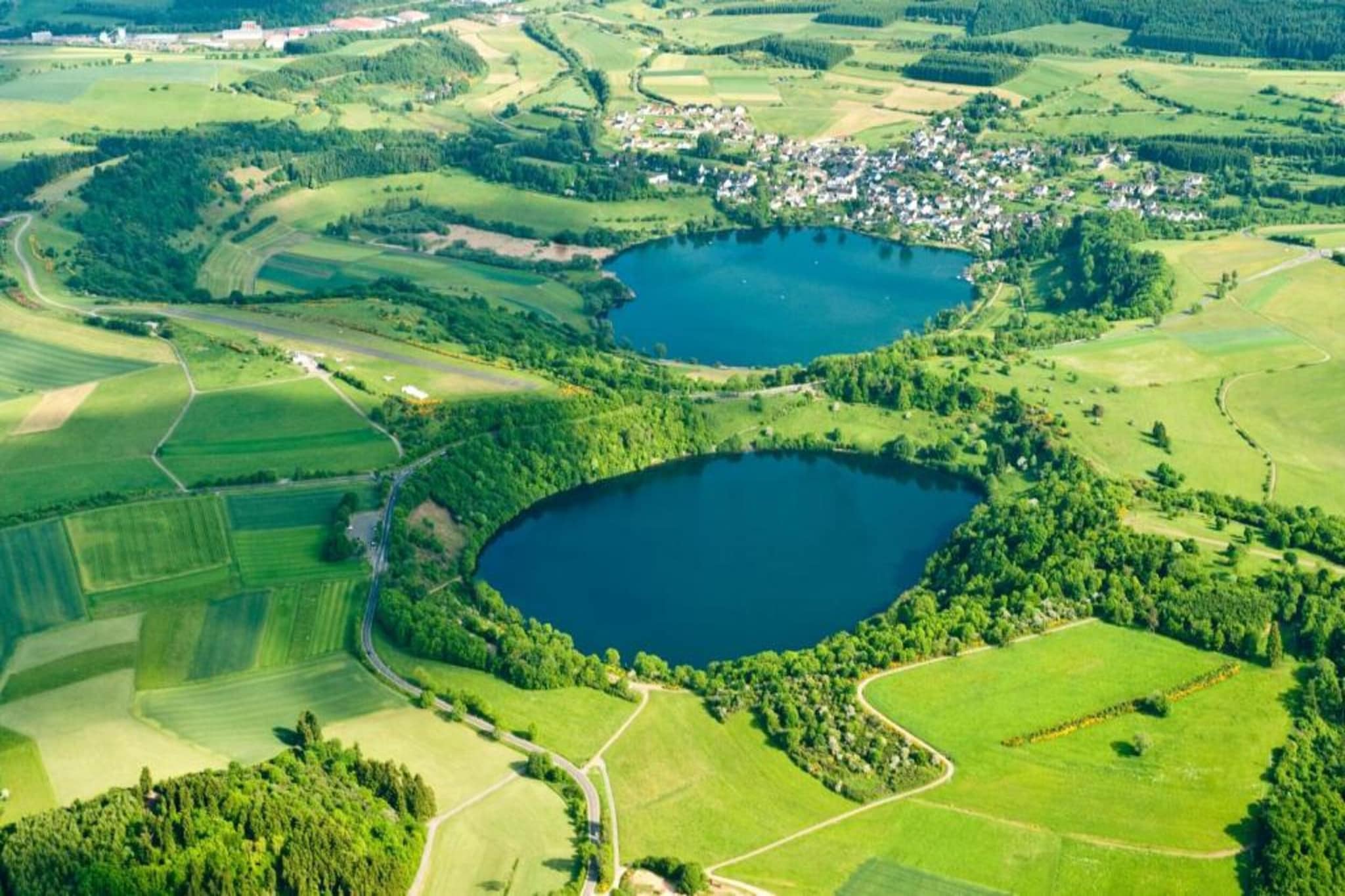 Denterhof-Gebiete Sommer 20 km