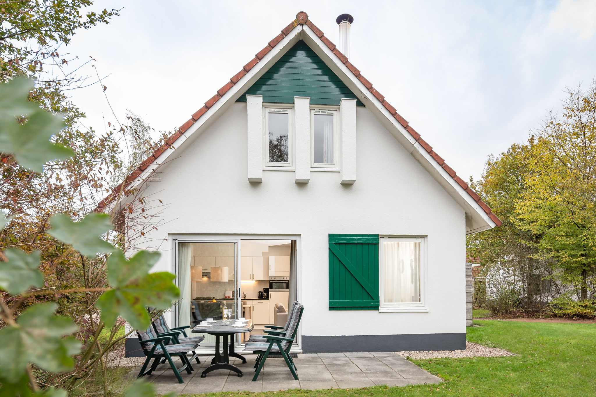Nice holiday home with fireplace near the Drents-Friese Wold