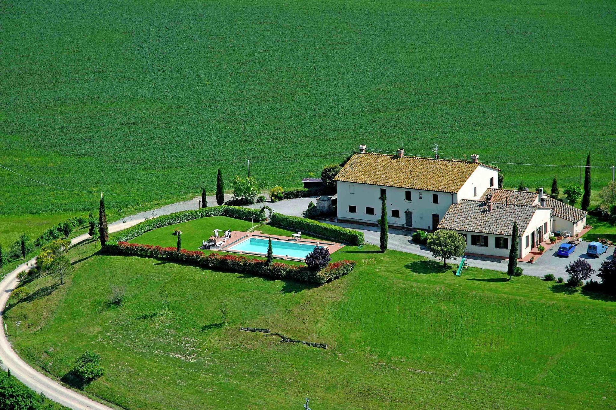 Authentisches Bauernhaus in Pienza mit schöner Aussicht