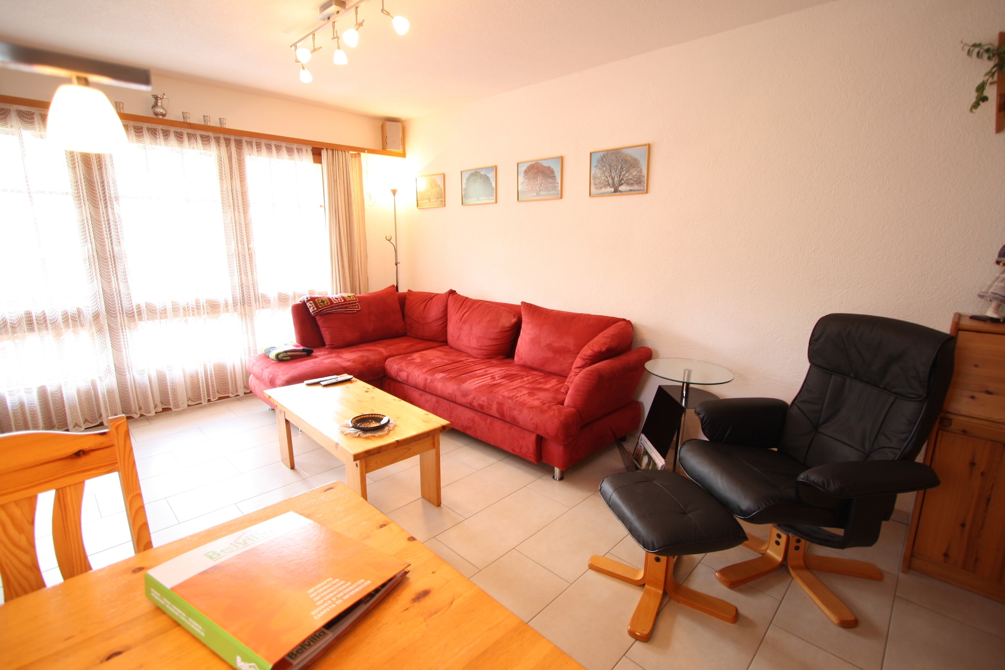 Cozy Alpine Comfort
Set in the charming mountain village of Bellwald, this two-bedroom apartment offers a welcoming stay for families or small groups of four. With warm interiors, a furnished balcony, and parking included, itâ€™s a comfortable base to enjoy the Alps. Step outside to sweeping views that capture the beauty of the Valais region while still being close to all essentials.

Adventures All Year
Bellwald sits within the famous Aletsch Arena, where over 100 km of slopes await skiers and snowboarders. Beginners and children can enjoy gentle slopes, while more experienced skiers can challenge themselves at Steibenkreuz. In summer, trails lead to alpine lakes and panoramic lookouts, and a cable car ride to 2,500 m rewards you with breathtaking scenery. The area also offers mountain biking, hiking, and snowboarding lessons for those looking to try something new.

Dining and Local Flavor
After days outdoors, explore Bellwaldâ€™s inviting dining spots. Enjoy Swiss classics at nearby restaurants, from hearty mountain fare to cozy cafÃ©s offering pastries and coffee with a view. The town of Milan is also within reach for a day of shopping and cultural exploration, making your stay both active and diverse. Whether unwinding on the balcony or heading out for alpine adventures, this apartment blends comfort with an unbeatable location.

A utilities & service fee of CHF 100,00 will be required closer to your checkin date. You will receive a separate communication with the payment link. The utilities & service fee ensures a smooth stay and covers any additional services such as cleaning, service charges, consumption, damages or any additional charges incurred during the stay.