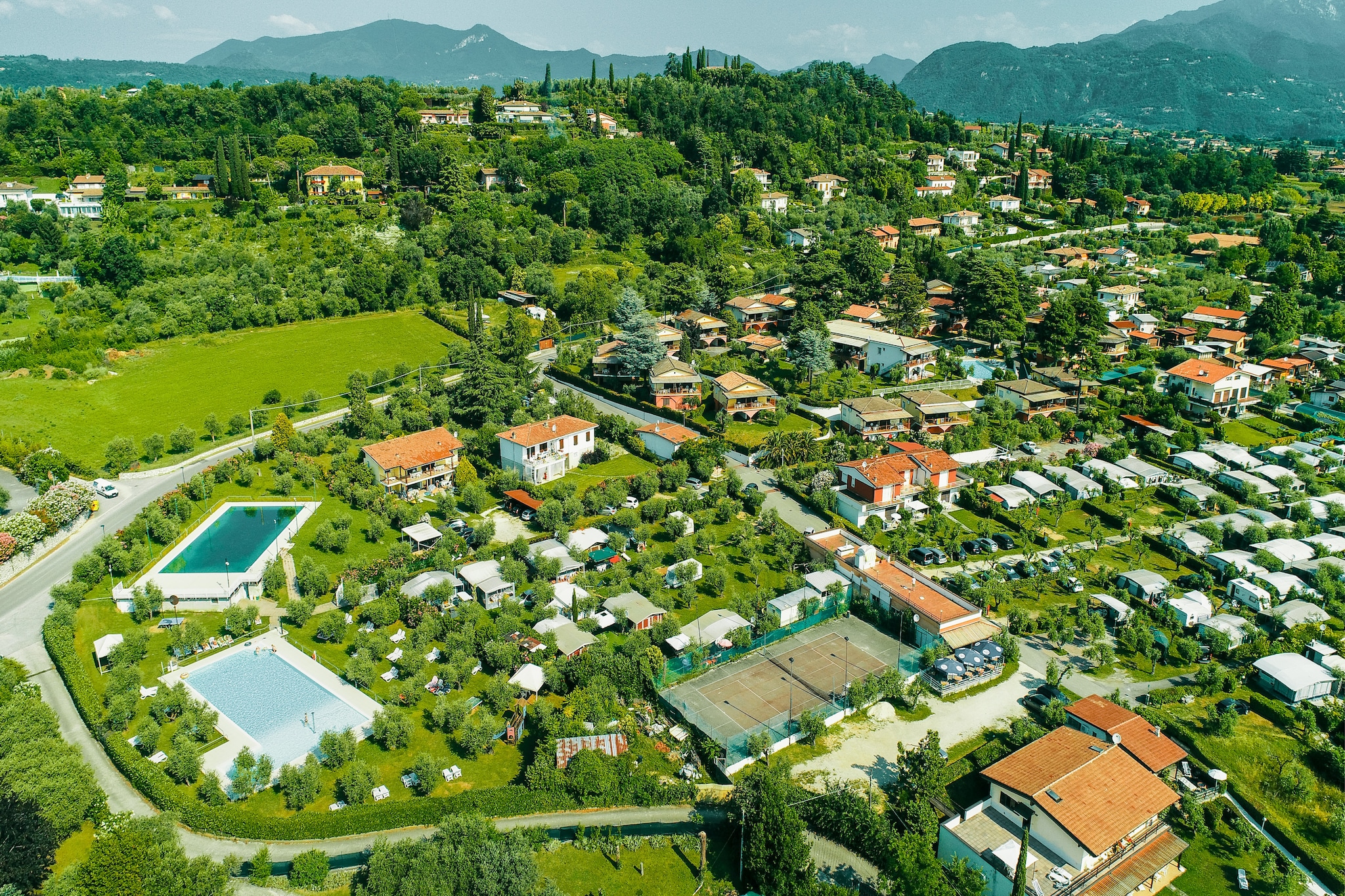 Villauno 8323-Gebiete Sommer 1 km