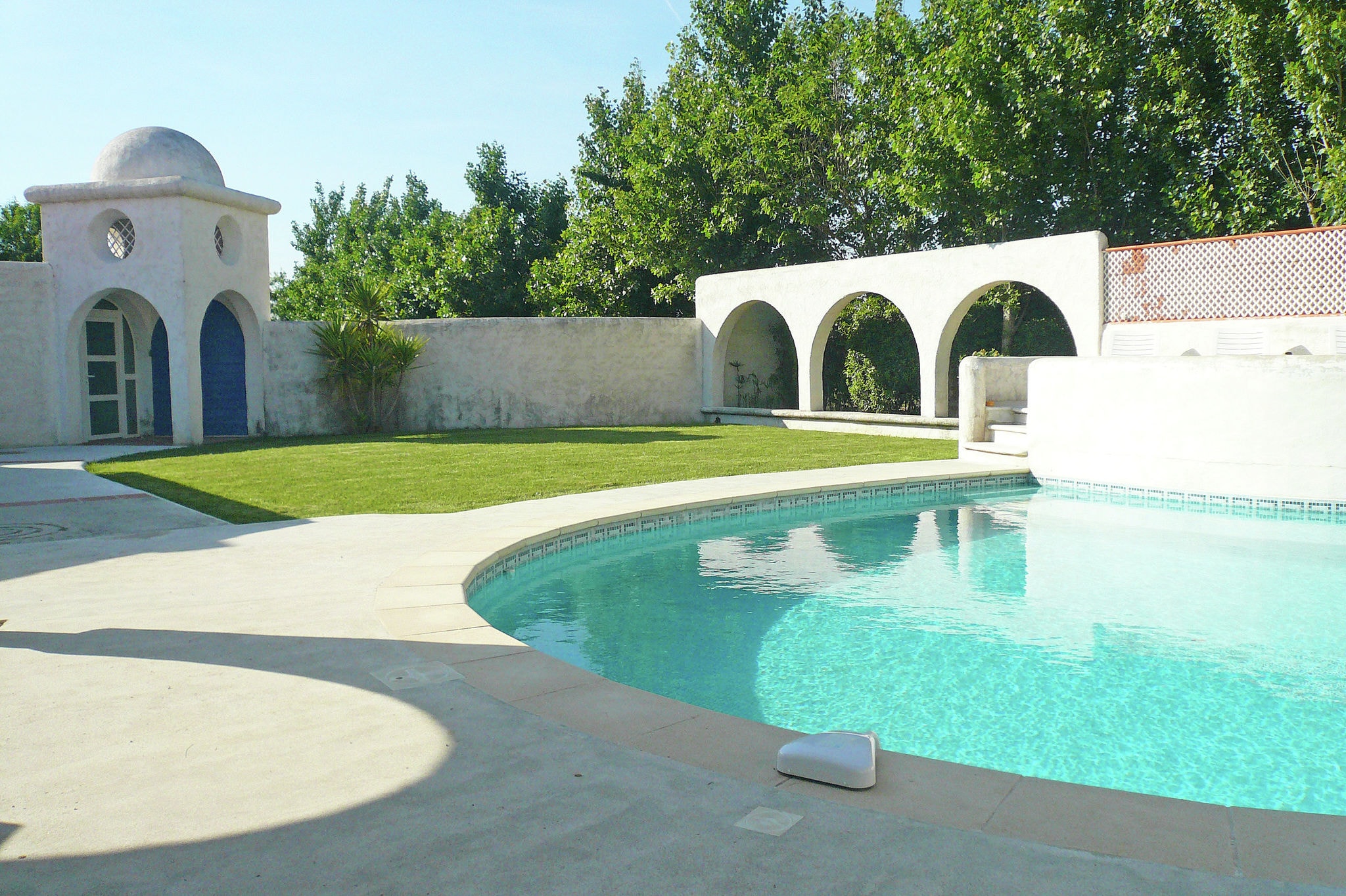 Grande maison de vacances à Villedaigne avec piscine privée