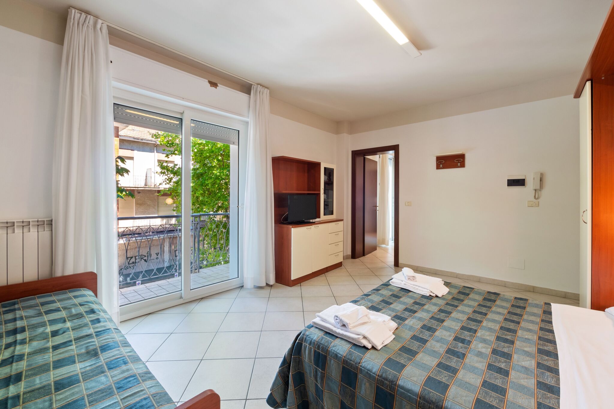 Centraal gelegen appartement in Rimini met balkon