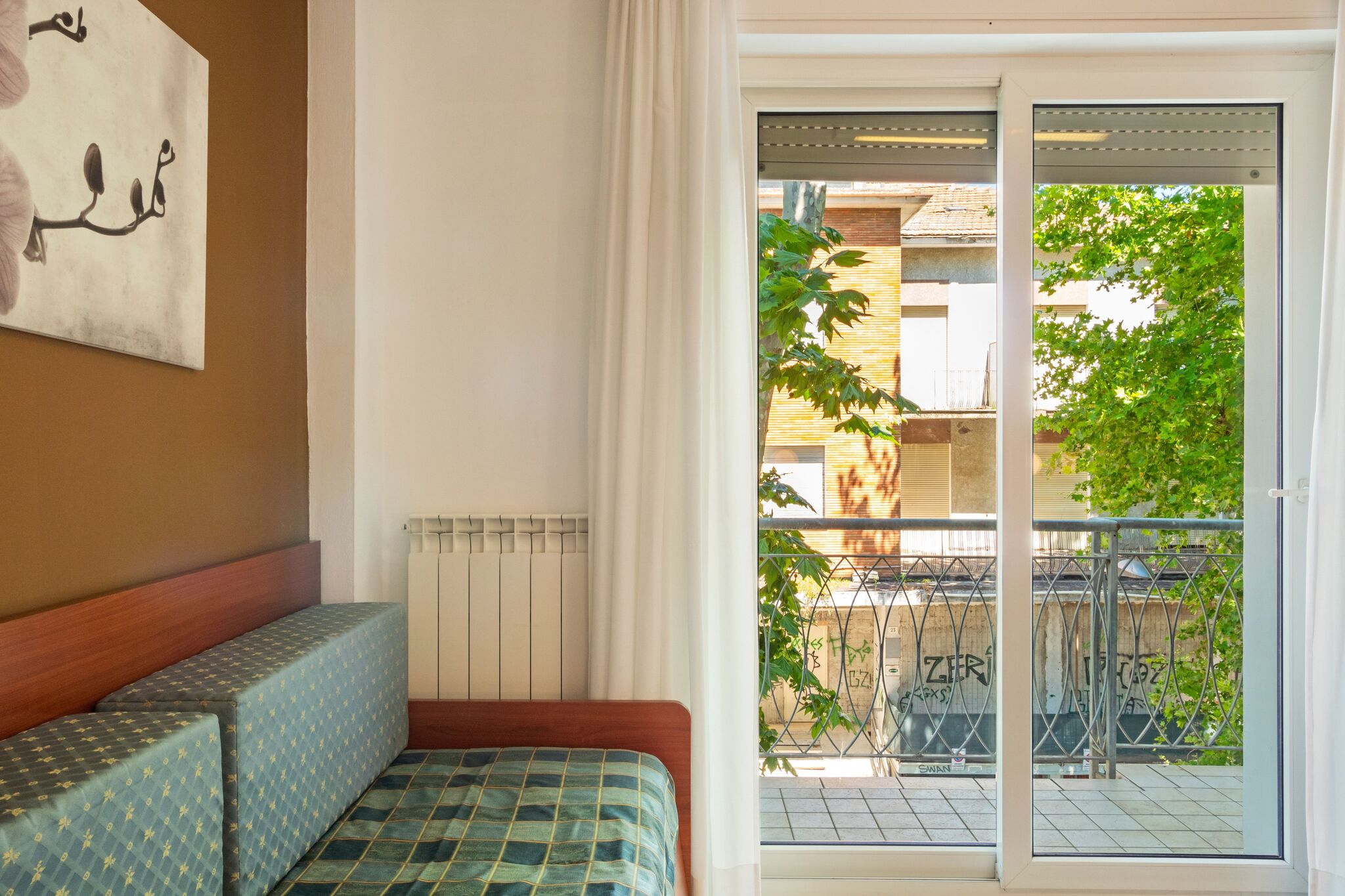 Centraal gelegen appartement in Rimini met balkon