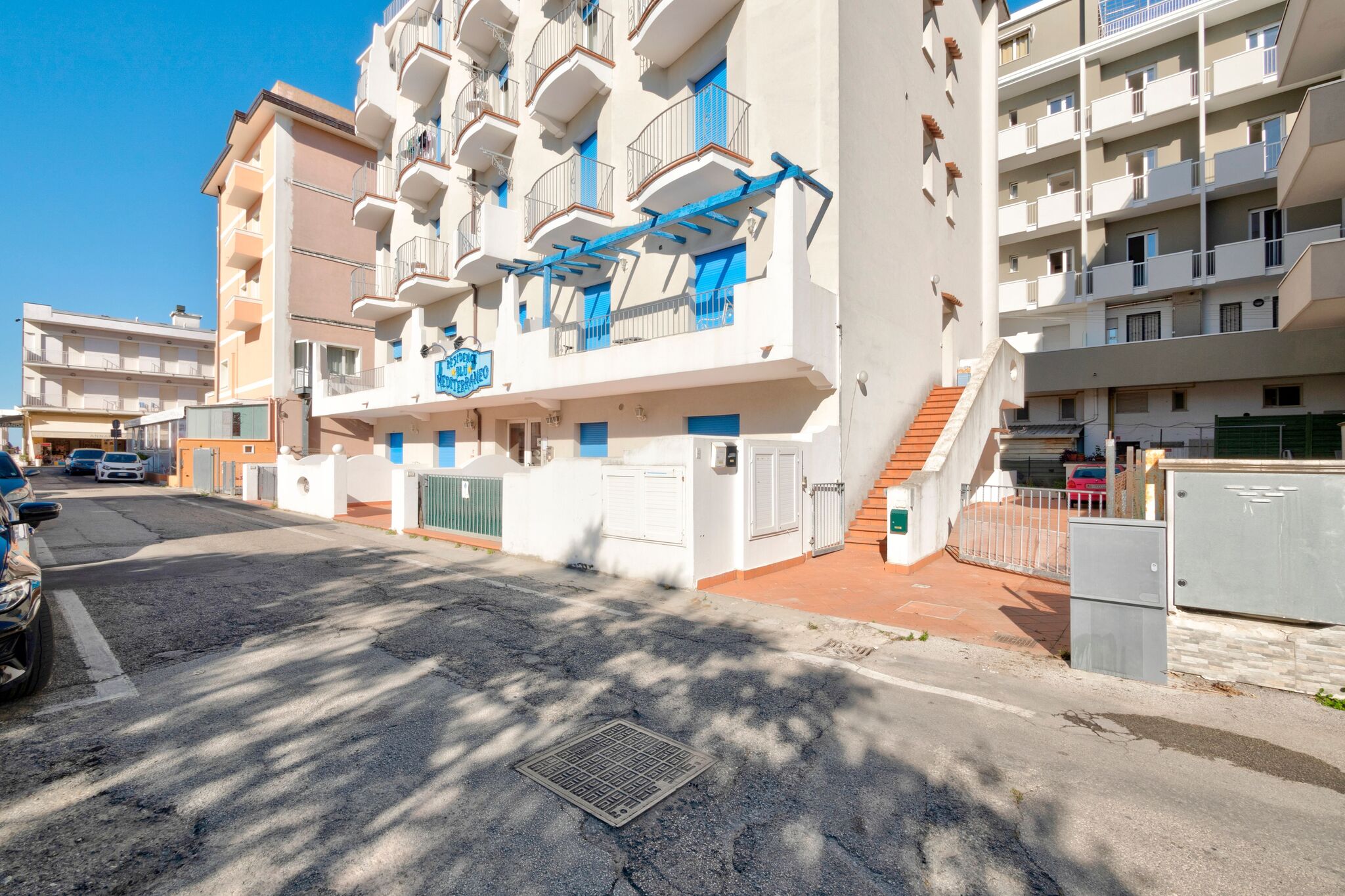 Modern appartement in Rimini met een parkeerplek