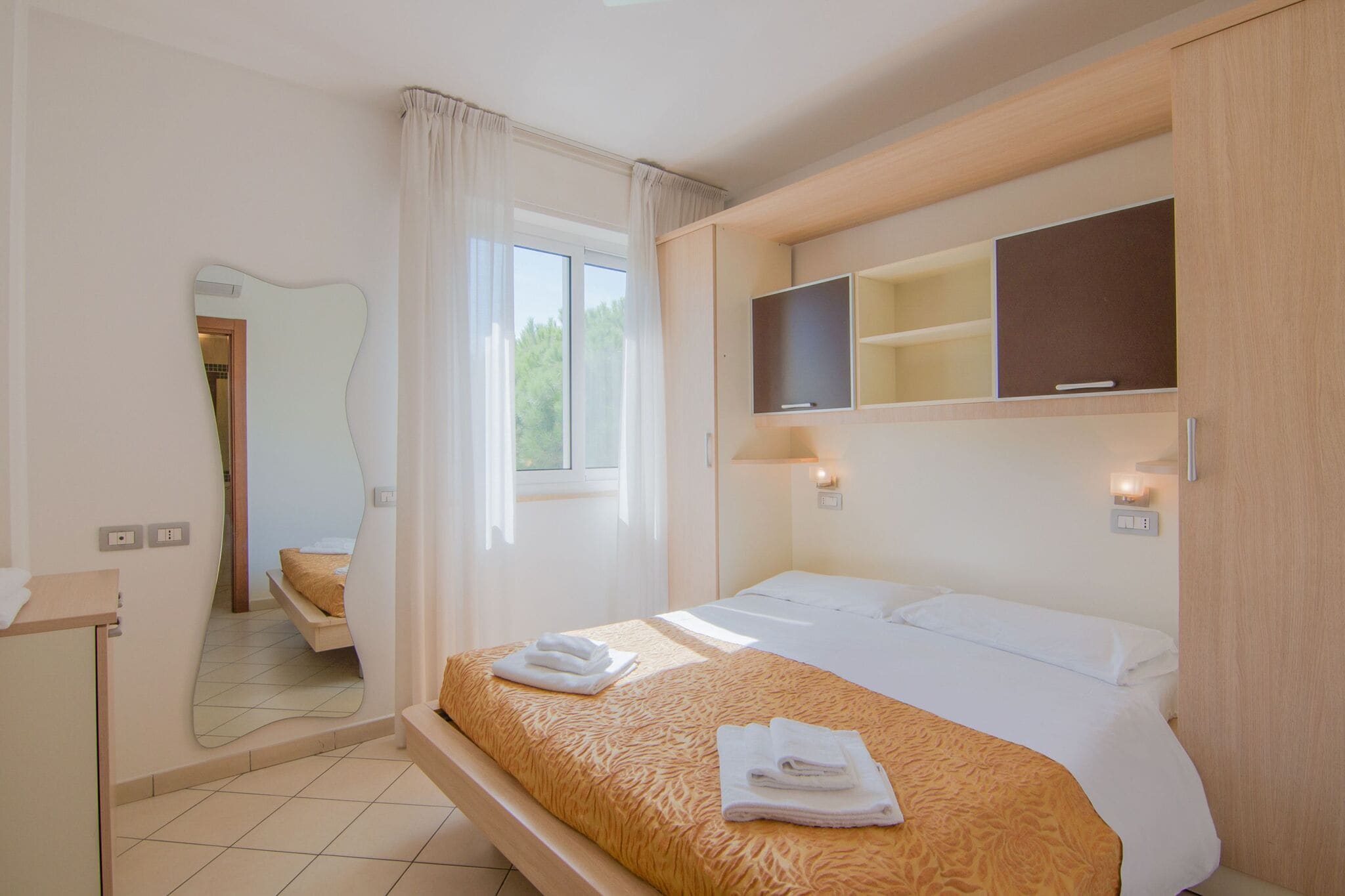 Comfortabele vakantiewoning in Riccione op 300 m van de zee