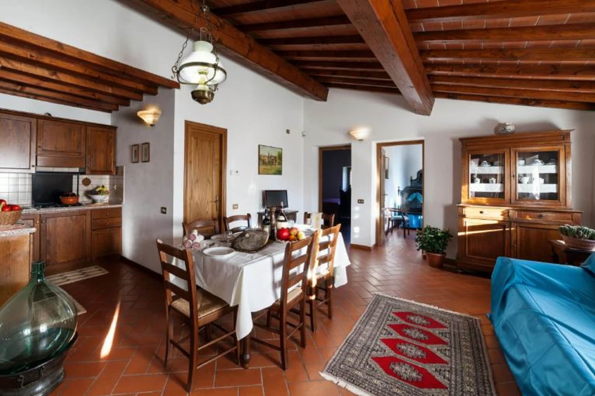 Farmhouse in Tuscany with Pool and Valley Views