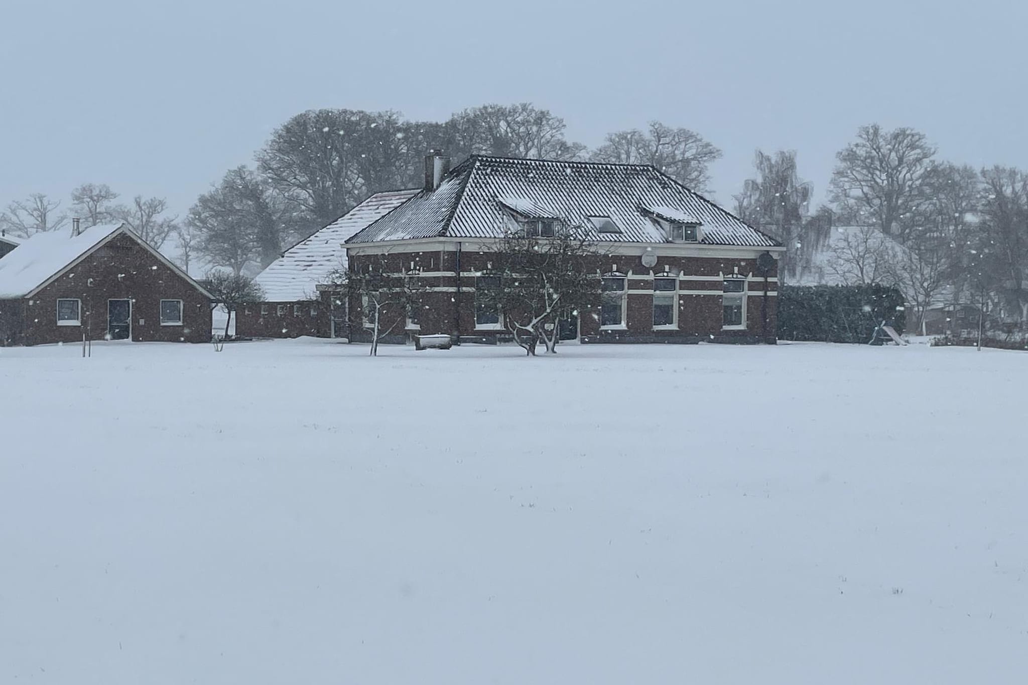 Erve Baak-Außenbereich Winter