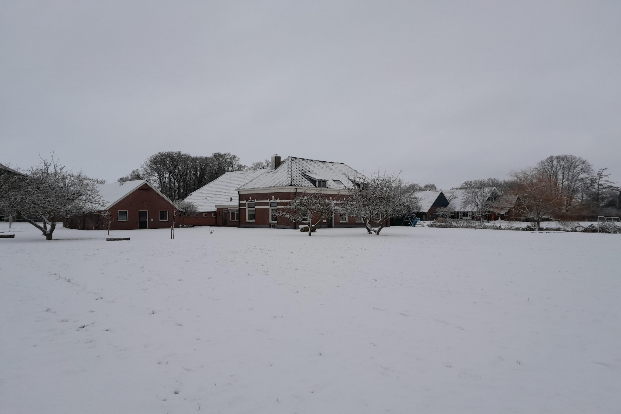 Erve Baak-Außenbereich Winter