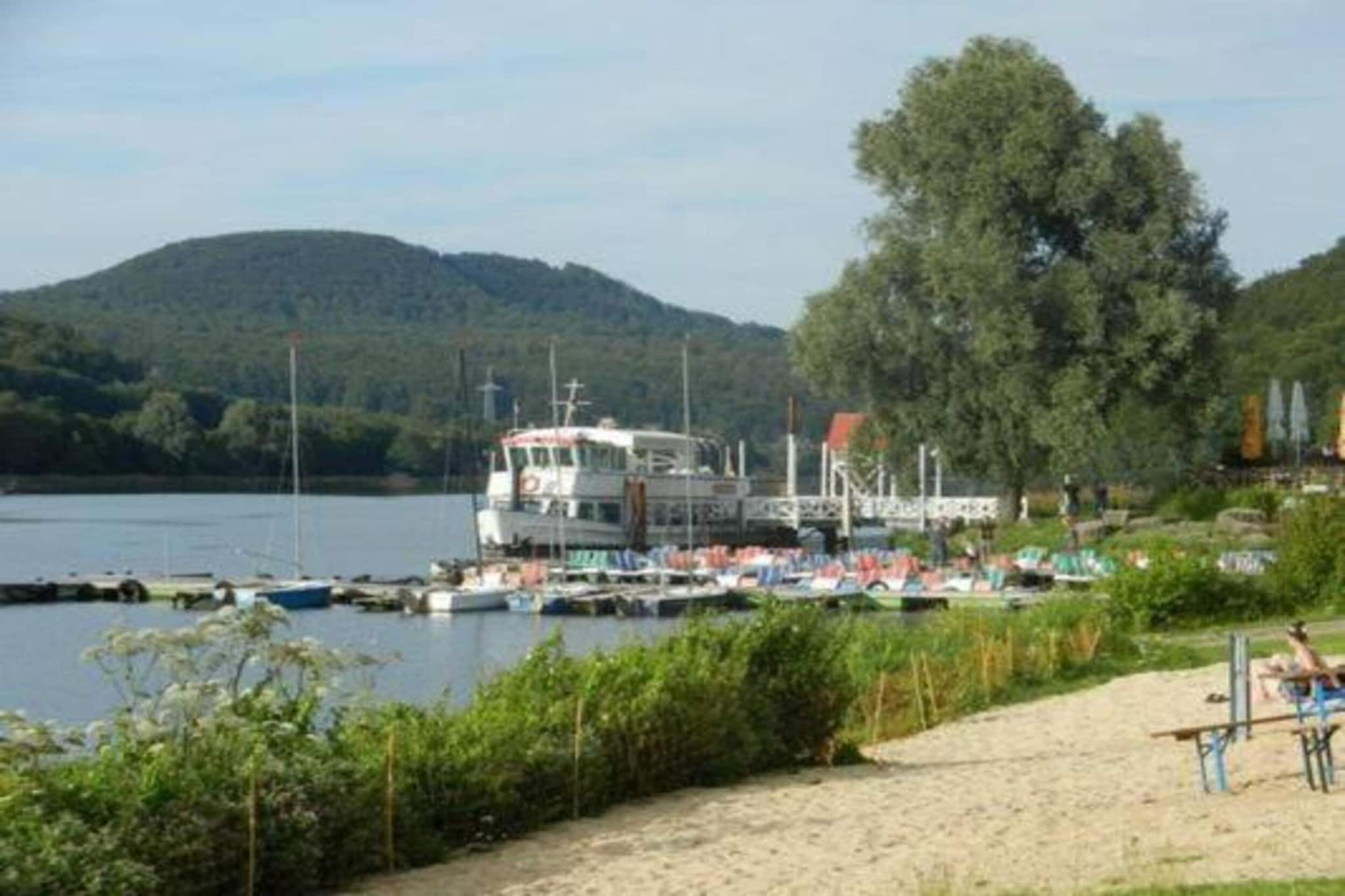 Im Teutoburger Wald-Gebieden zomer 5km