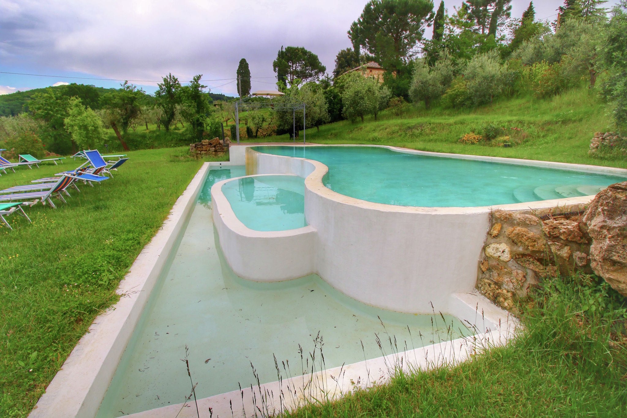 Rustic villa with private pool near Montepulciano, breathtaking views
