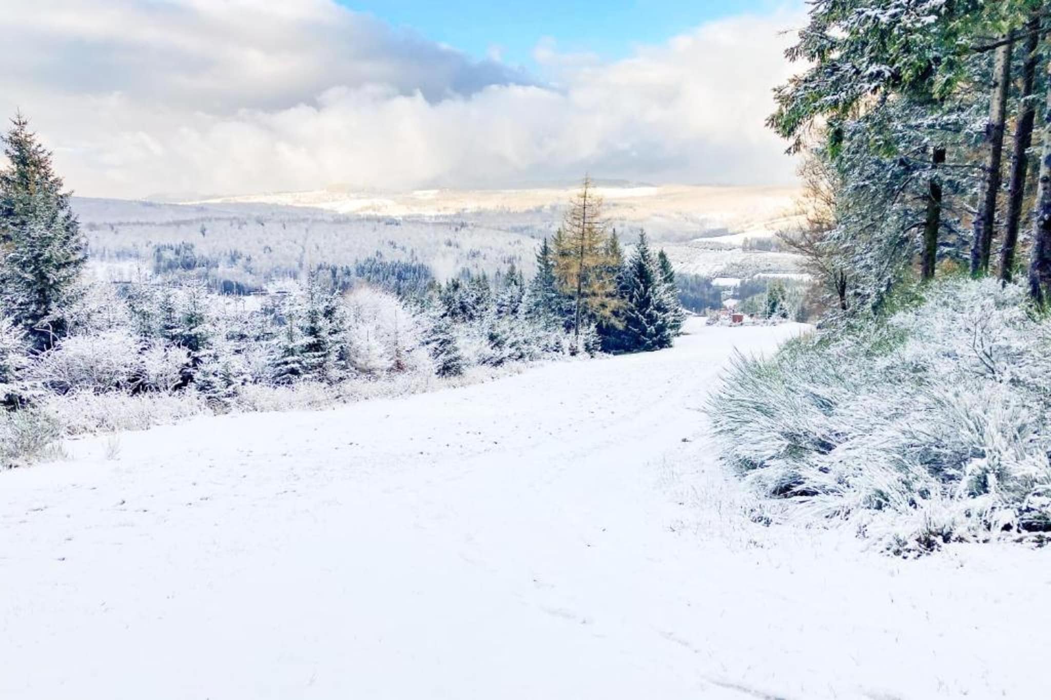 Bergfreiheit II-Gebied winter 5km
