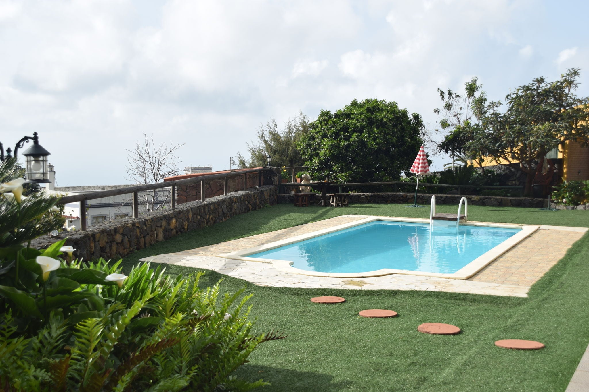 Canarisch vakantiehuis in Orotava met een zwembad