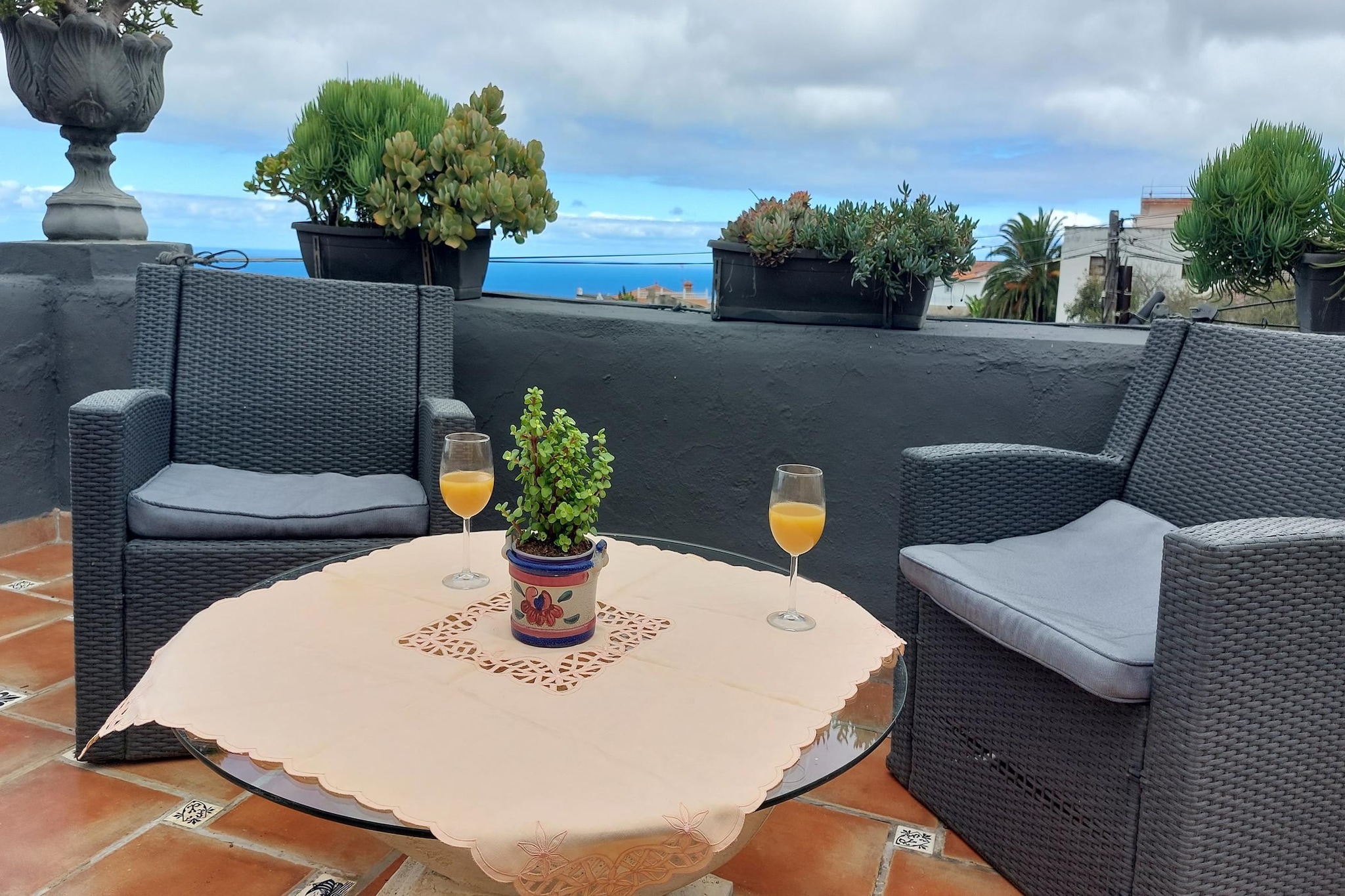 Apartamentos Monasterio de San Antonio 6 - Terrasbalkon